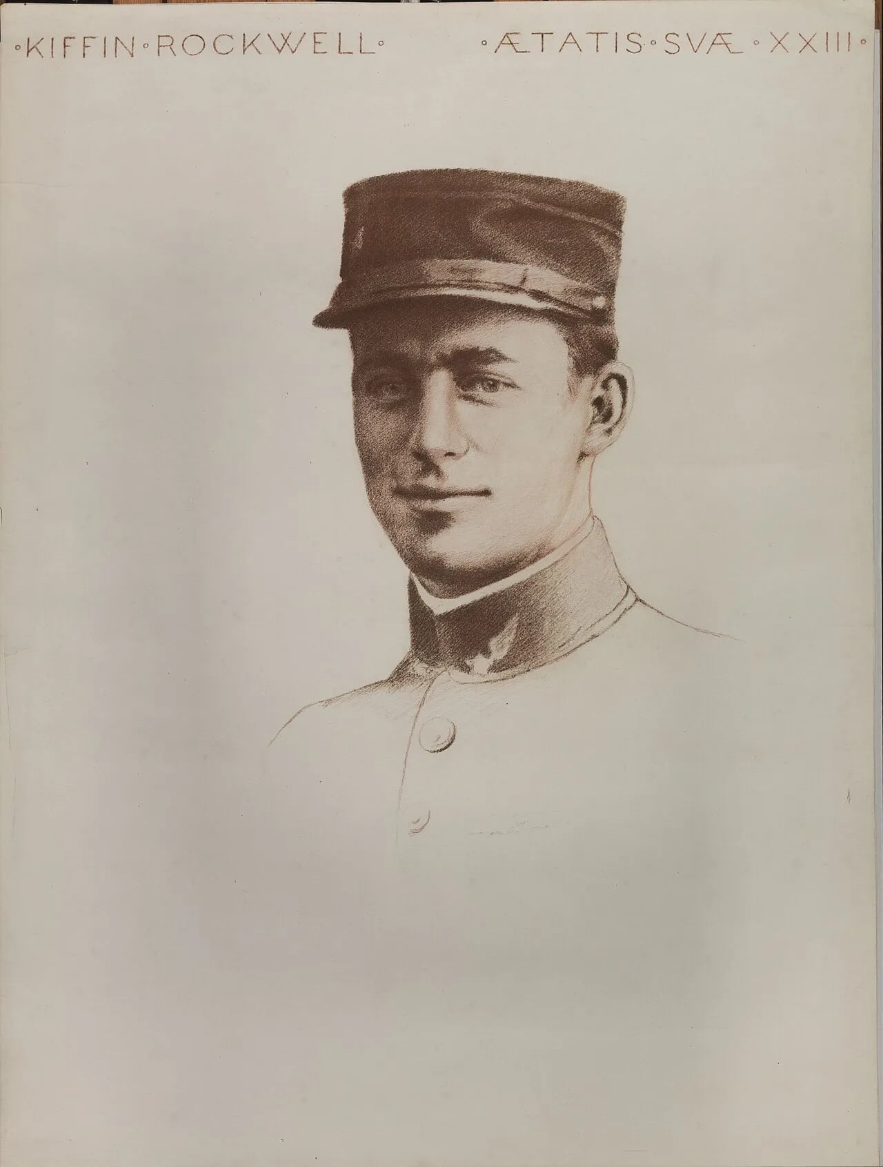 Portrait of Kiffin Rockwell (1892–1916) – memorial page