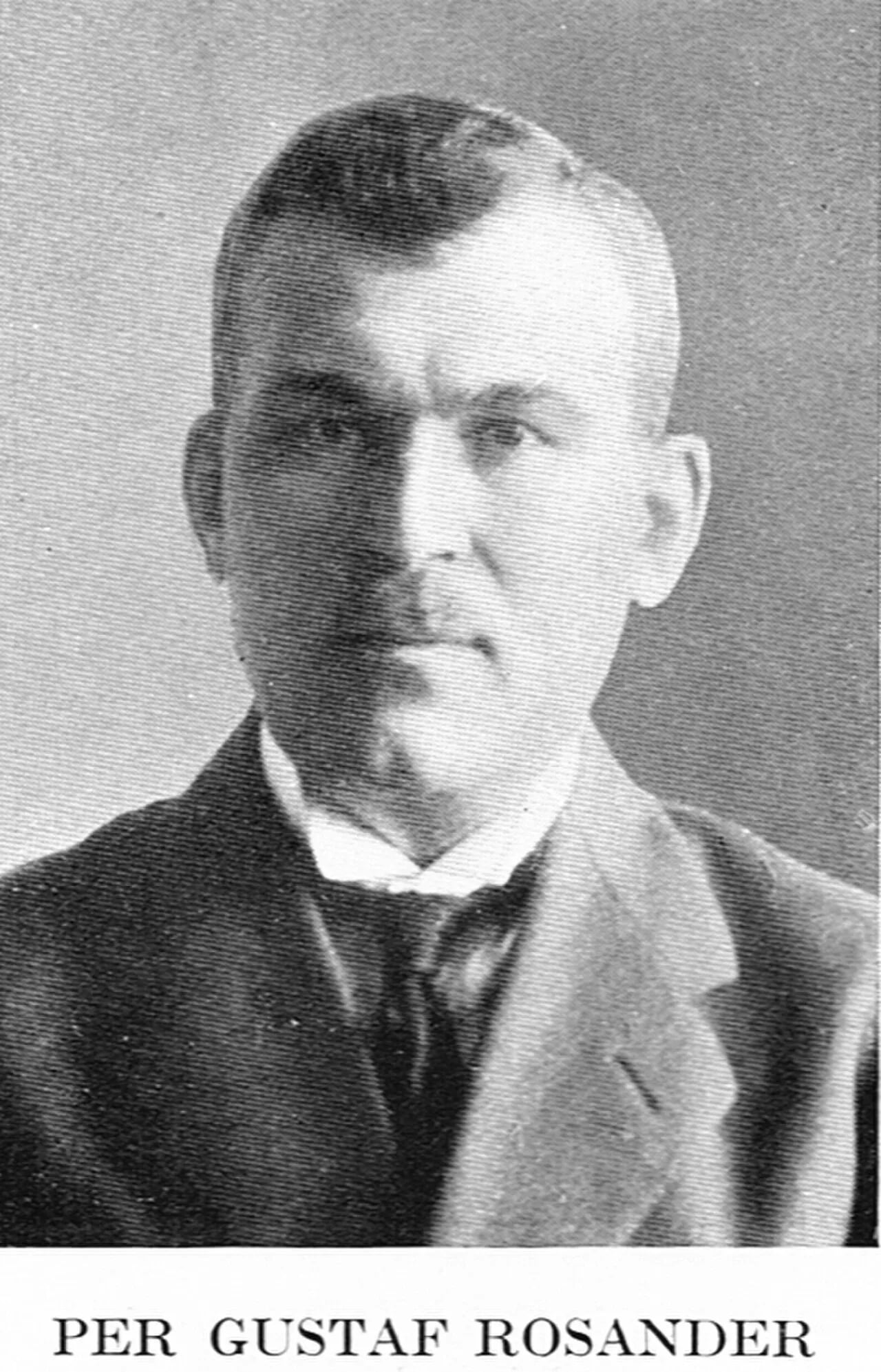 Porträt von Gustaf Rosander (1882–1966) – Gedenkseite