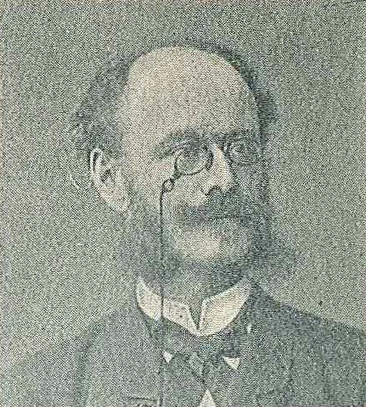 Portrait of Maximilian Schenström (1843–1930) – memorial page