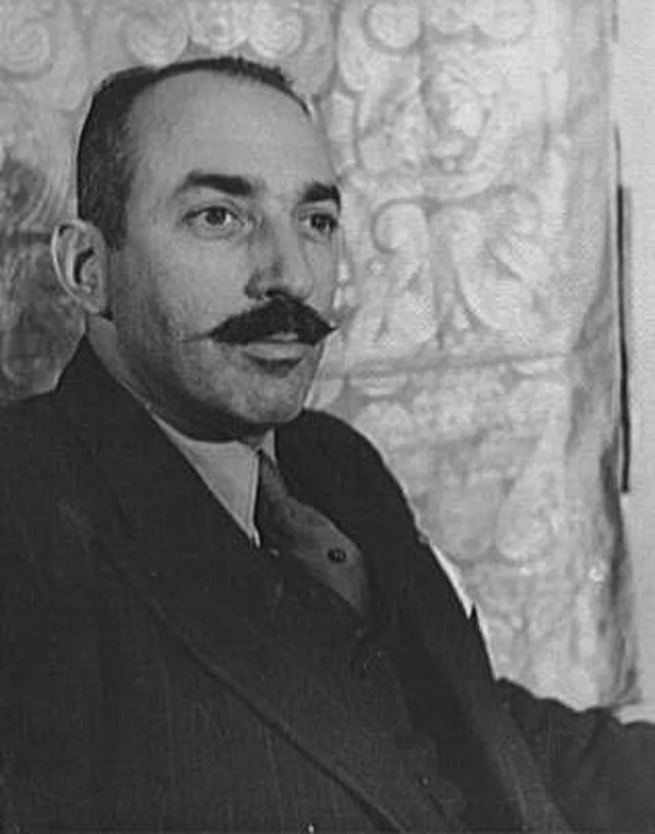 Porträt von Alfred A. Knopf, Sr. (1892–1984) – Gedenkseite