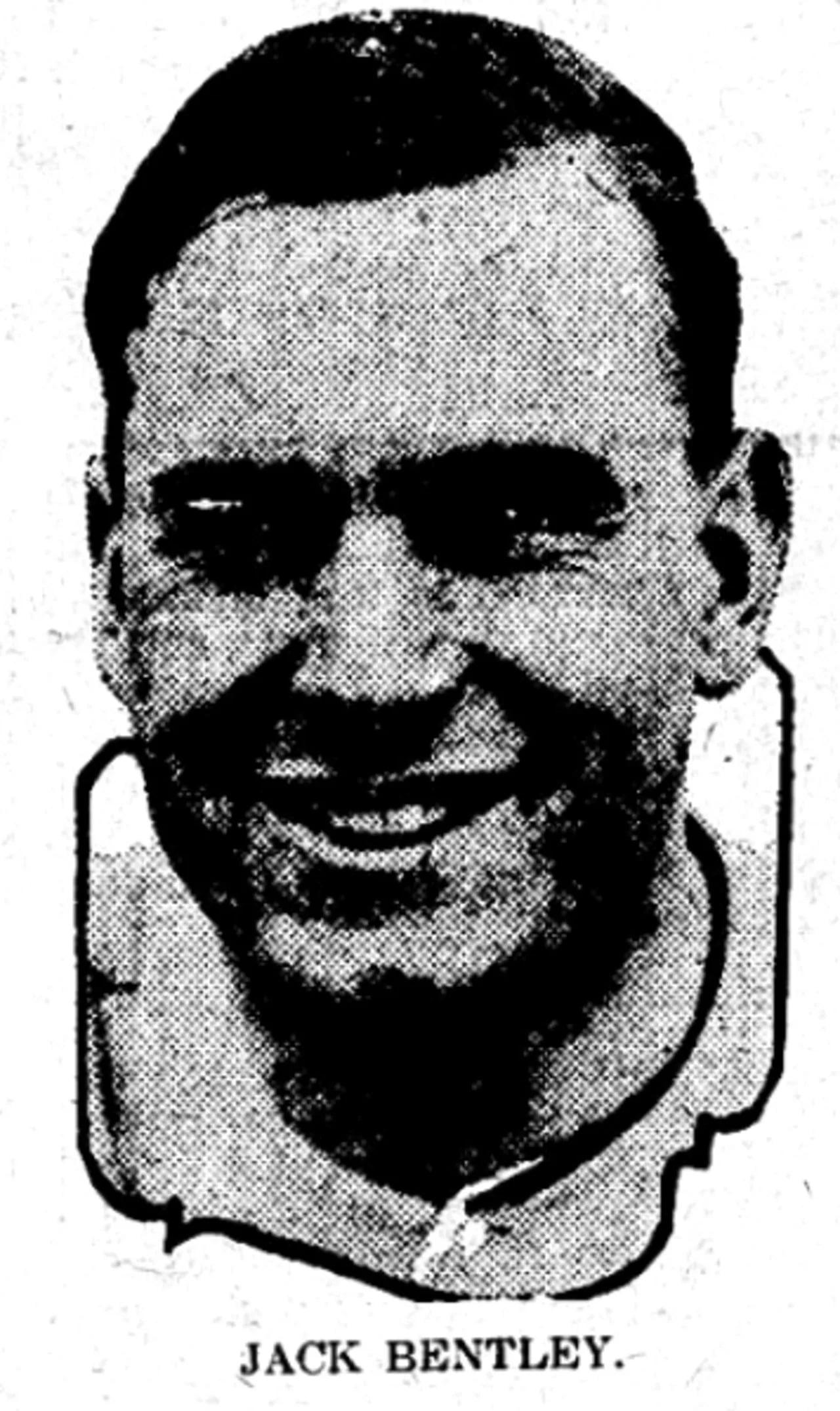 Portrait of Jack Bentley (1895–1969) – memorial page