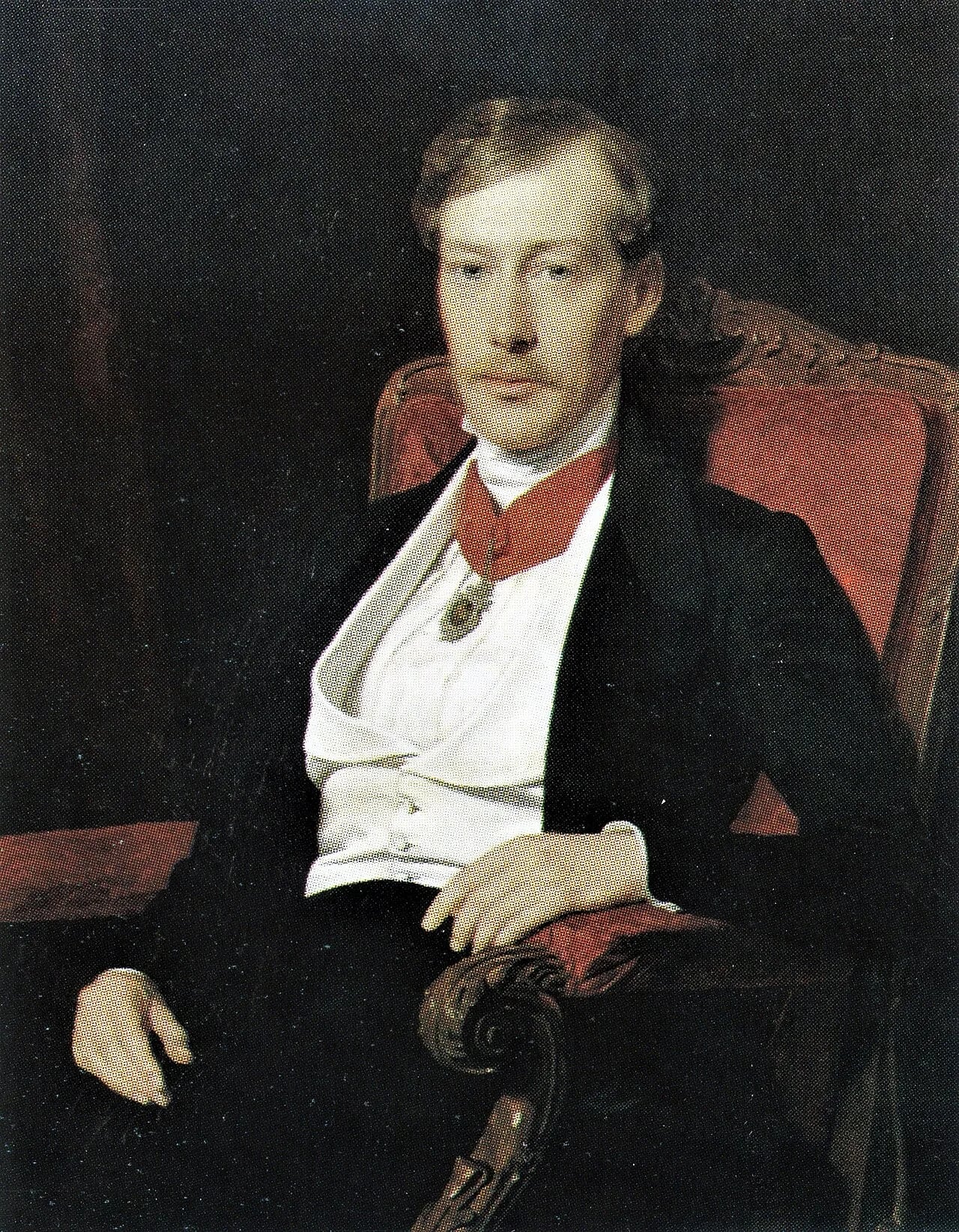 Portrait of Gustav Franziskus Maria Schwarz von Mohrenstern (1809–1890) – memorial page