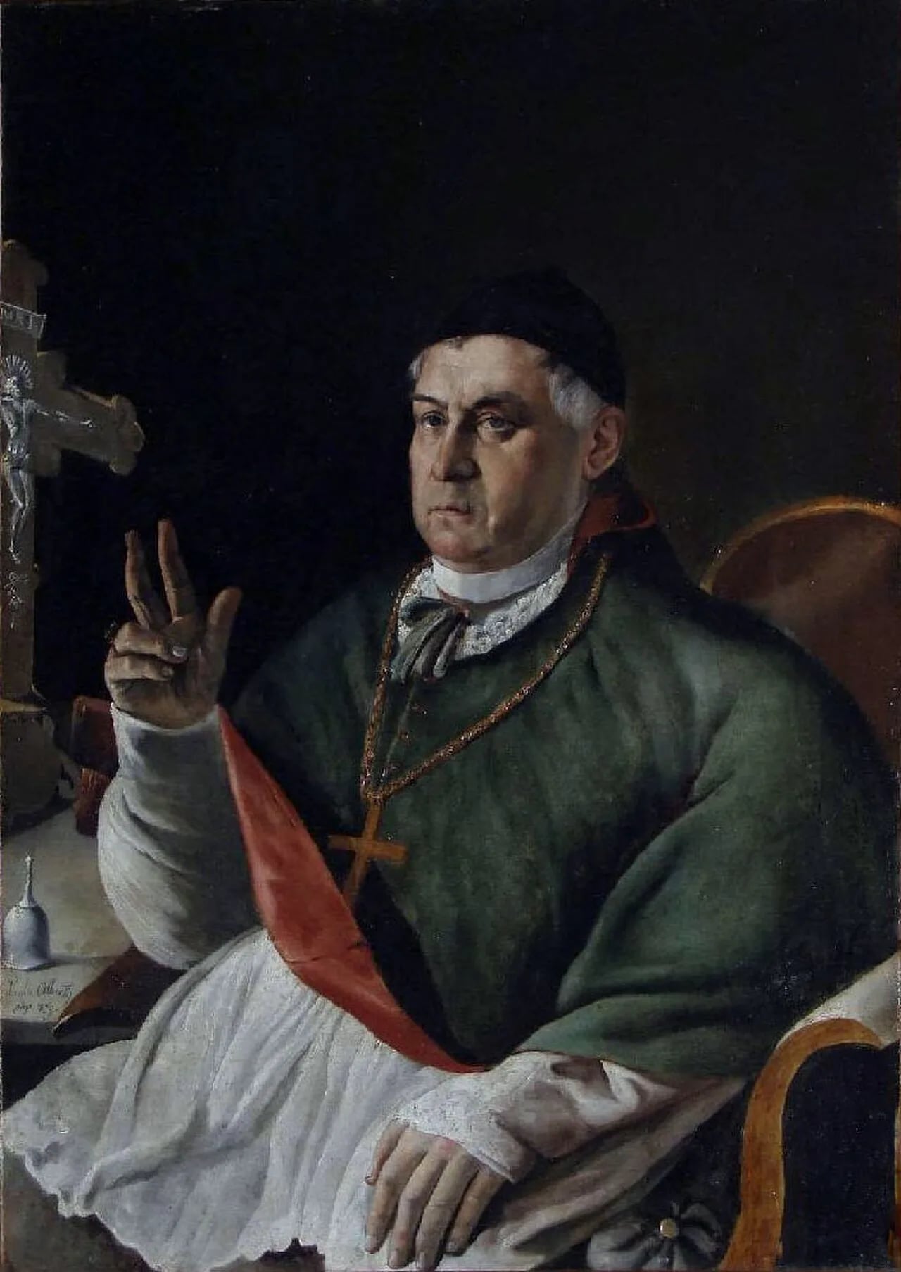 Portrait of Taddeo Garzilli (1774–1848) – memorial page