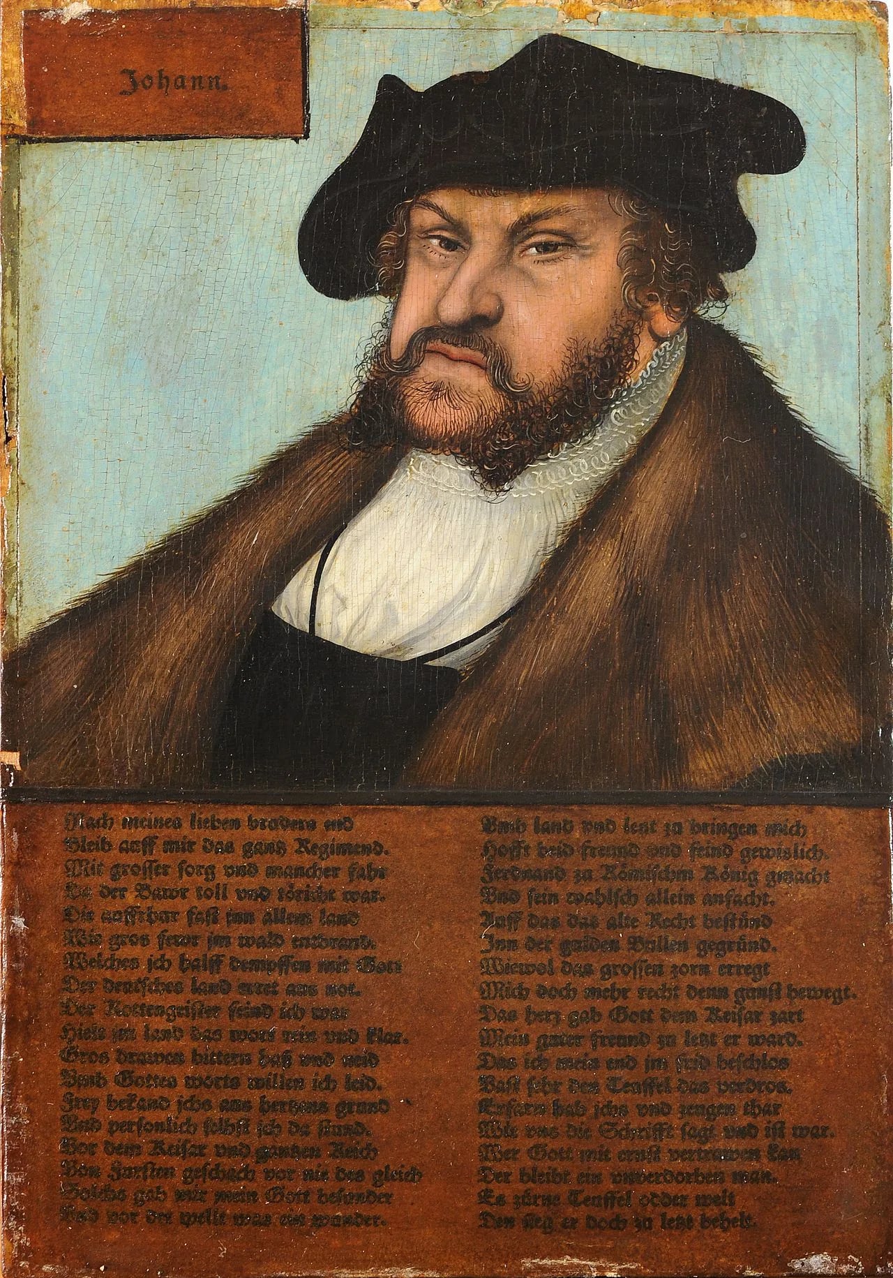 Porträt von Johann der Beständige (1468–1532) – Gedenkseite