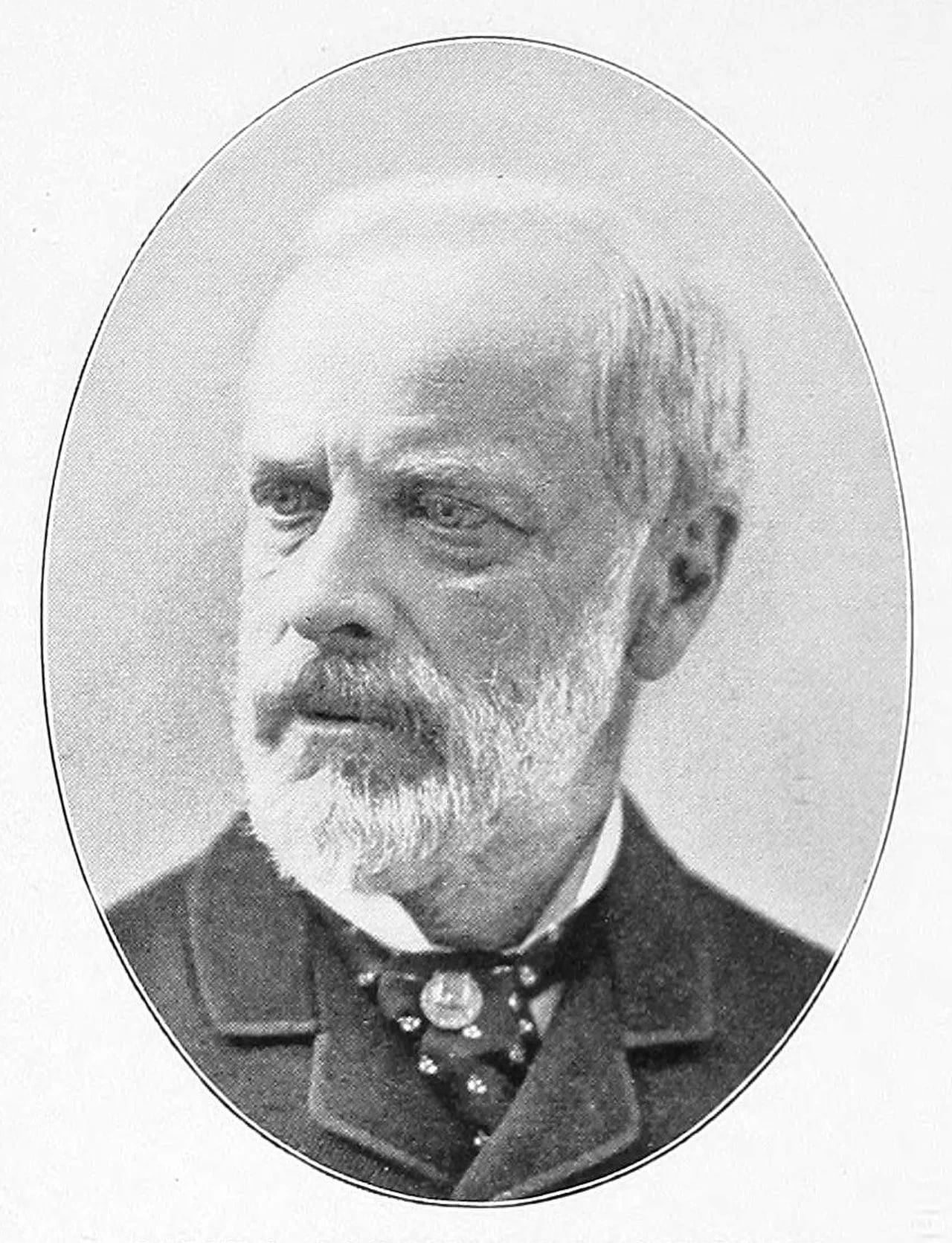 Porträt von James A. Roosevelt (1825–1898) – Gedenkseite