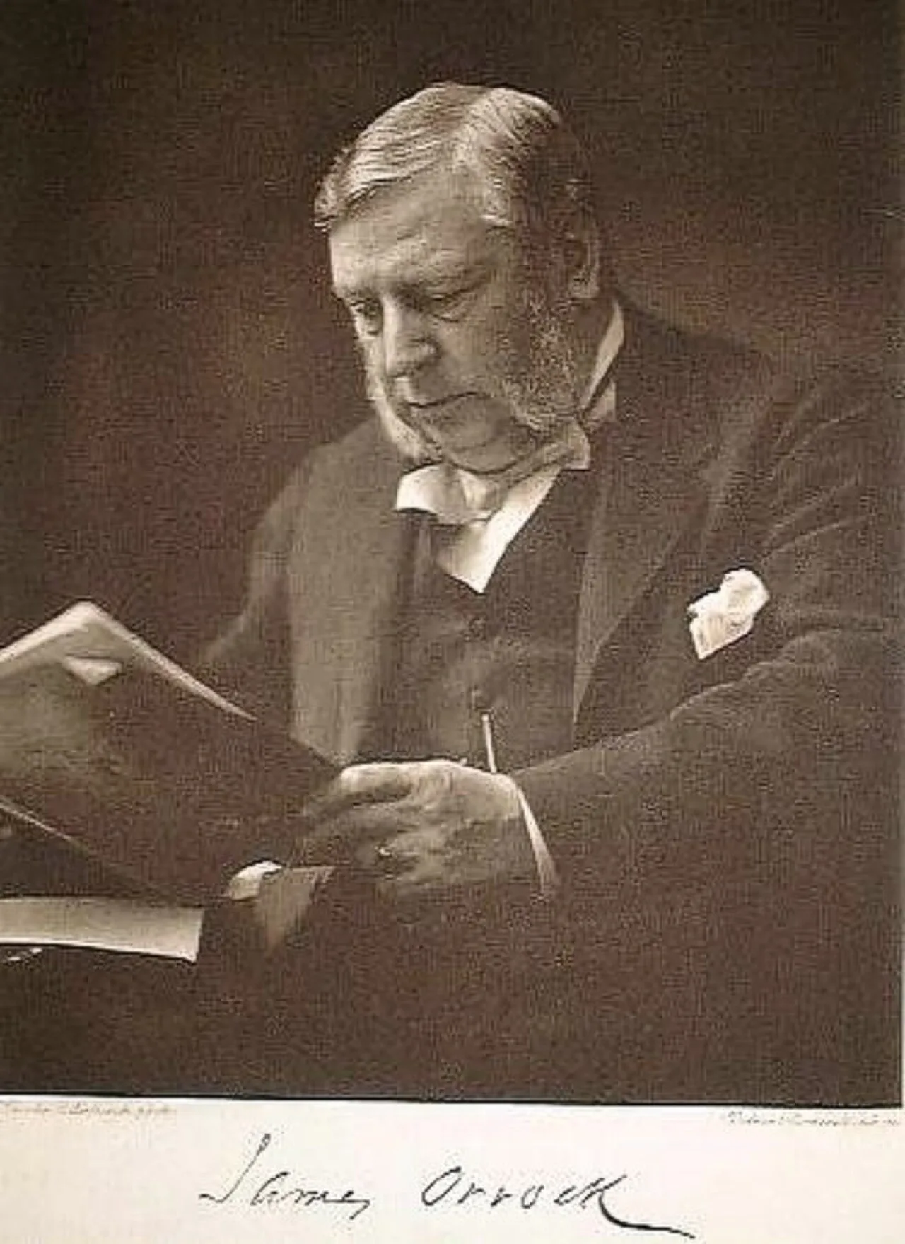 Porträt von James Orrock (1829–1913) – Gedenkseite