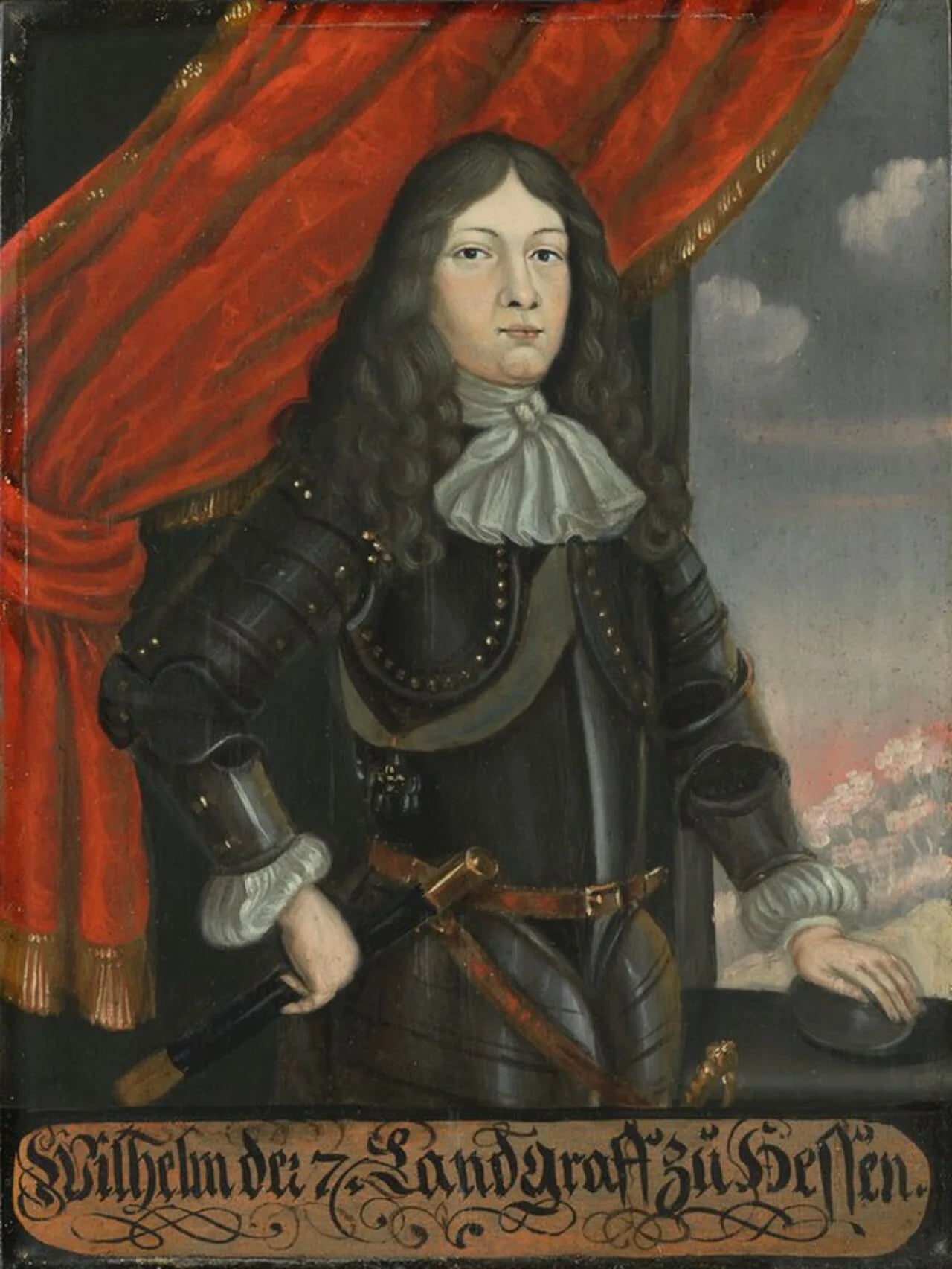 Porträt von Wilhelm VII. (1651–1670) – Gedenkseite