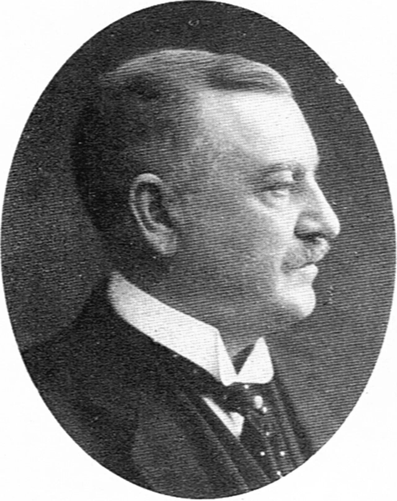 Porträt von Edvard Petrén (1863–1930) – Gedenkseite