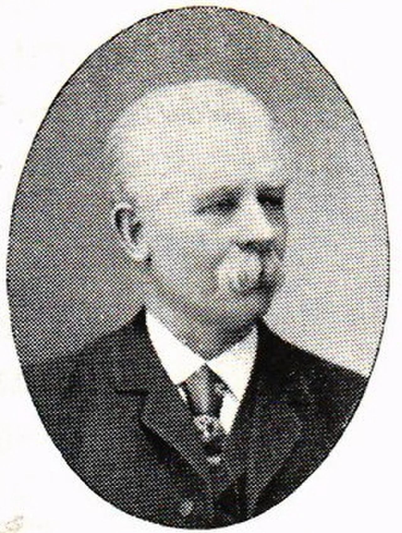 Portrait of Frans Sandwall (1823–1897) – memorial page