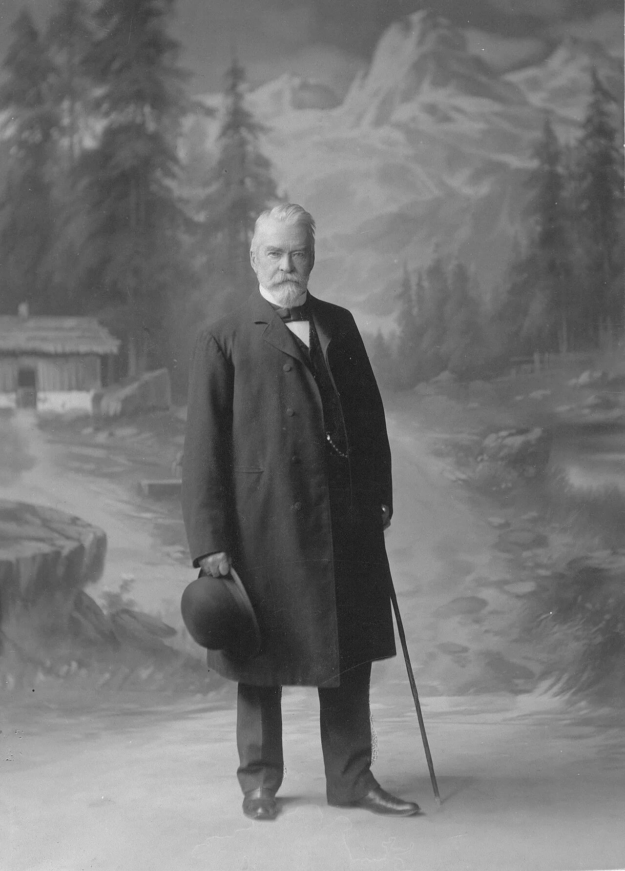 Portrait of Johannes Christian Piene (1832–1912) – memorial page