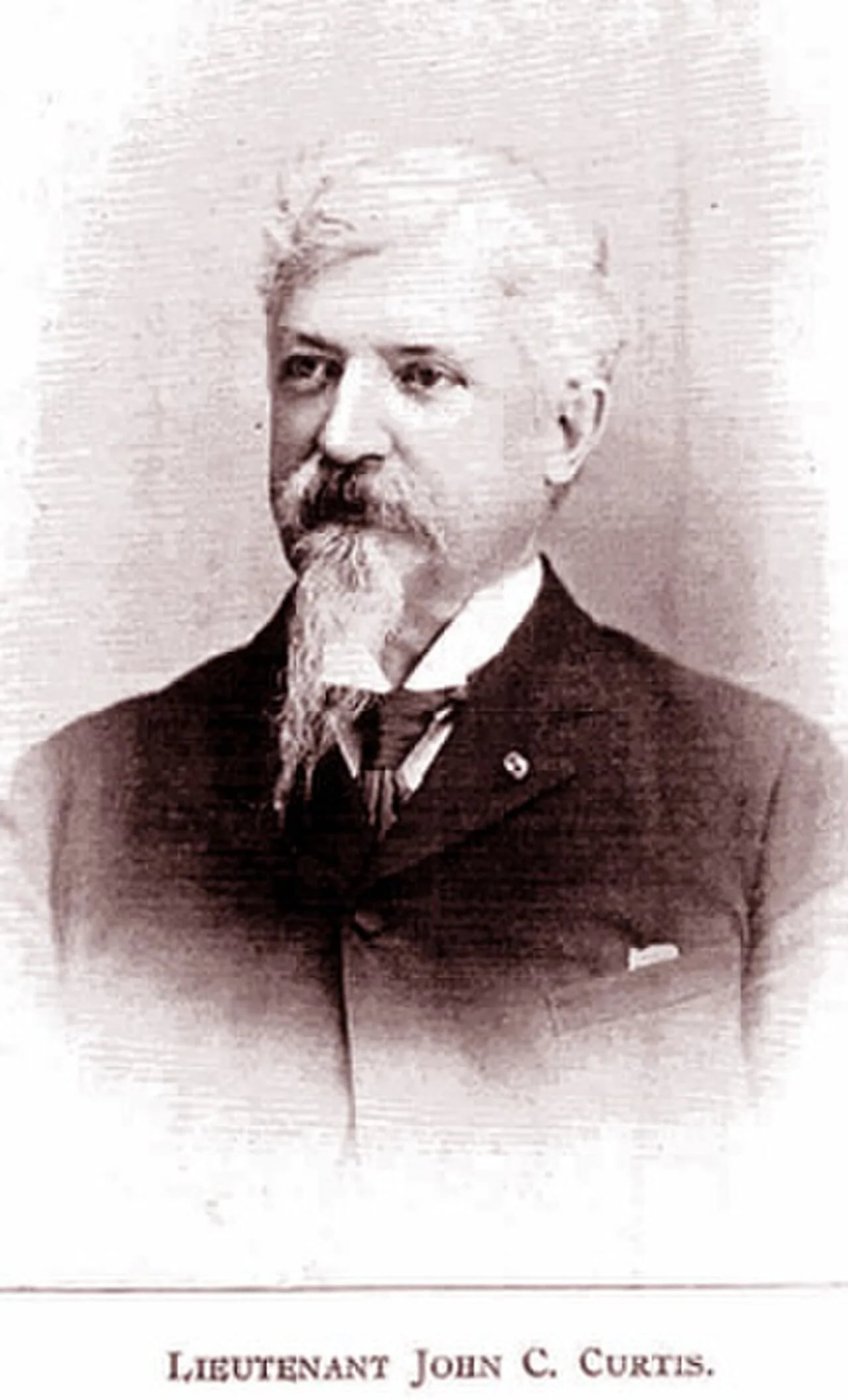 Porträt von John C. Curtis (1845–1917) – Gedenkseite