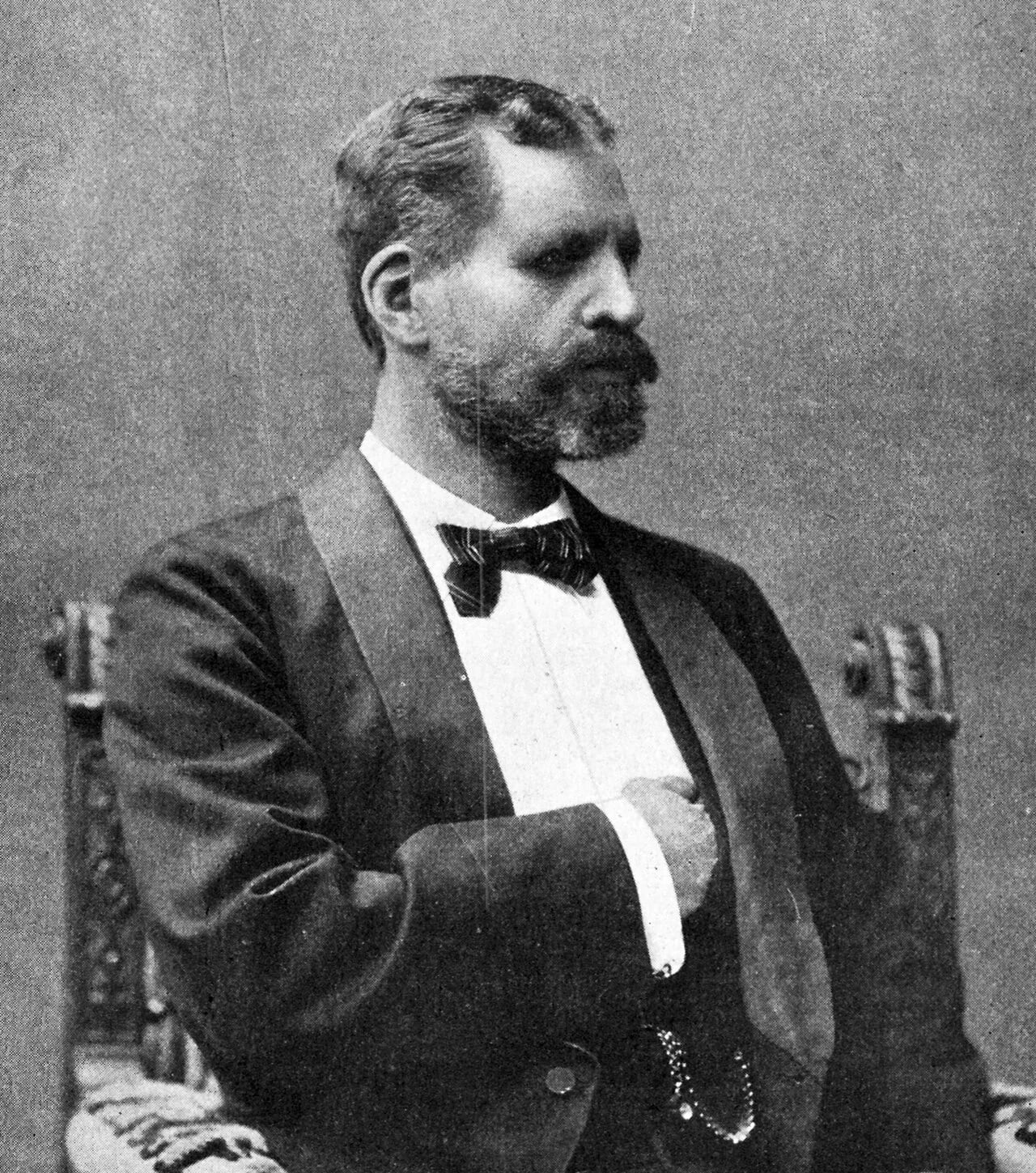 Porträt von Edvard Wavrinsky (1848–1924) – Gedenkseite