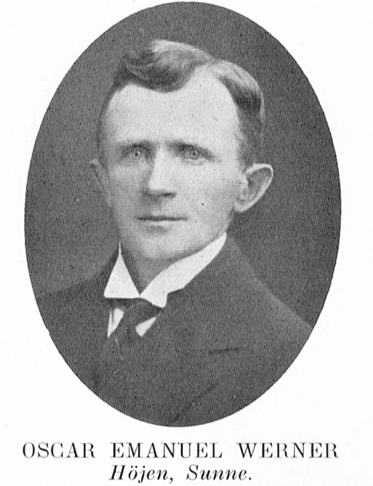 Porträt von Oscar Werner (1889–1970) – Gedenkseite