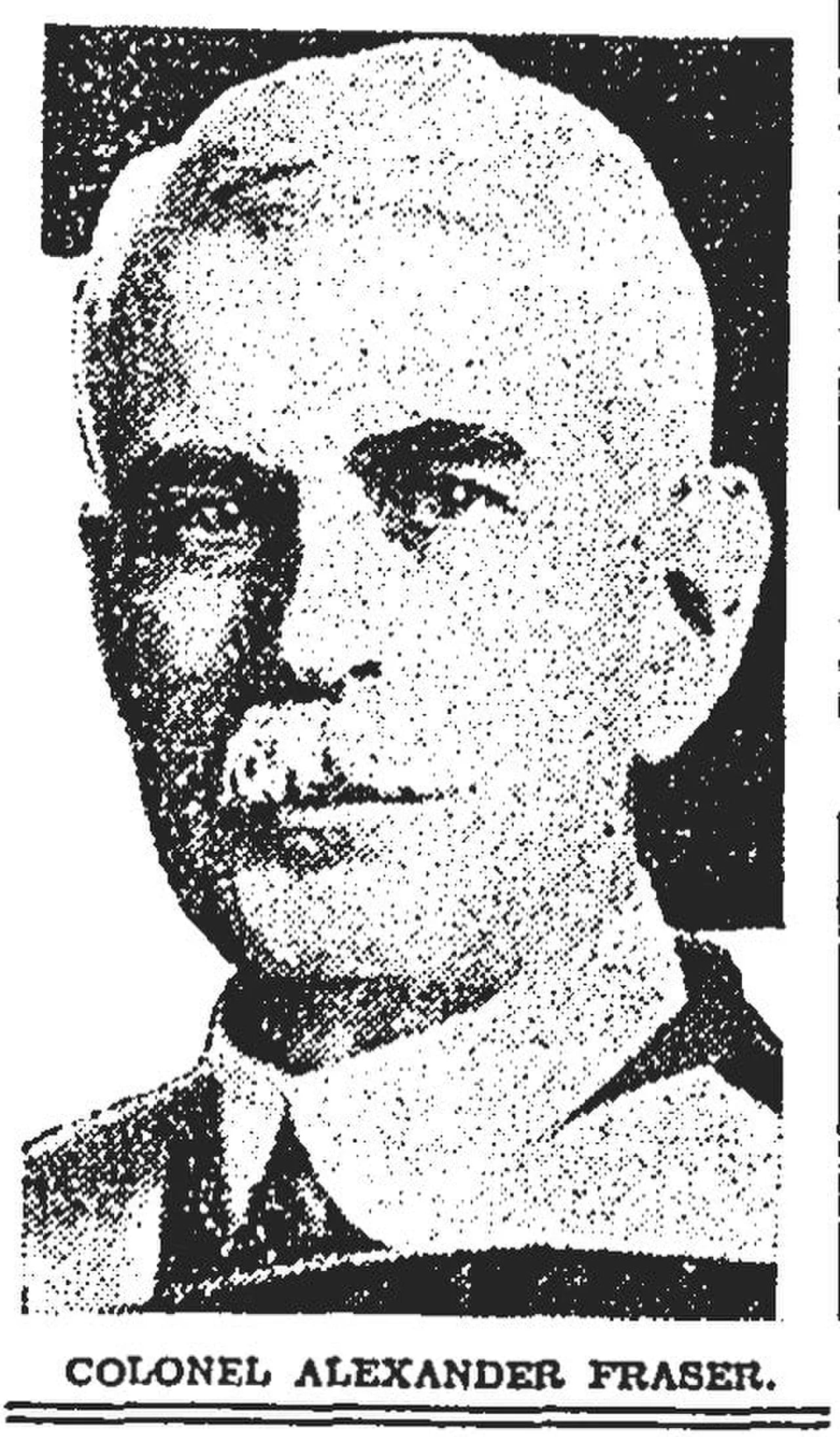 Portrait of Alexander Fraser (1860–1936) – memorial page
