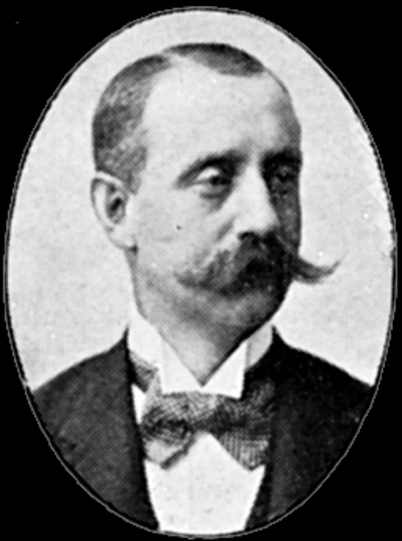 Porträt von Fredrik Wrangel (1847–1932) – Gedenkseite
