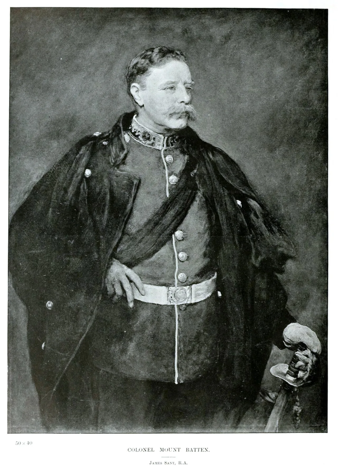 Porträt von John Mount Batten (1843–1916) – Gedenkseite