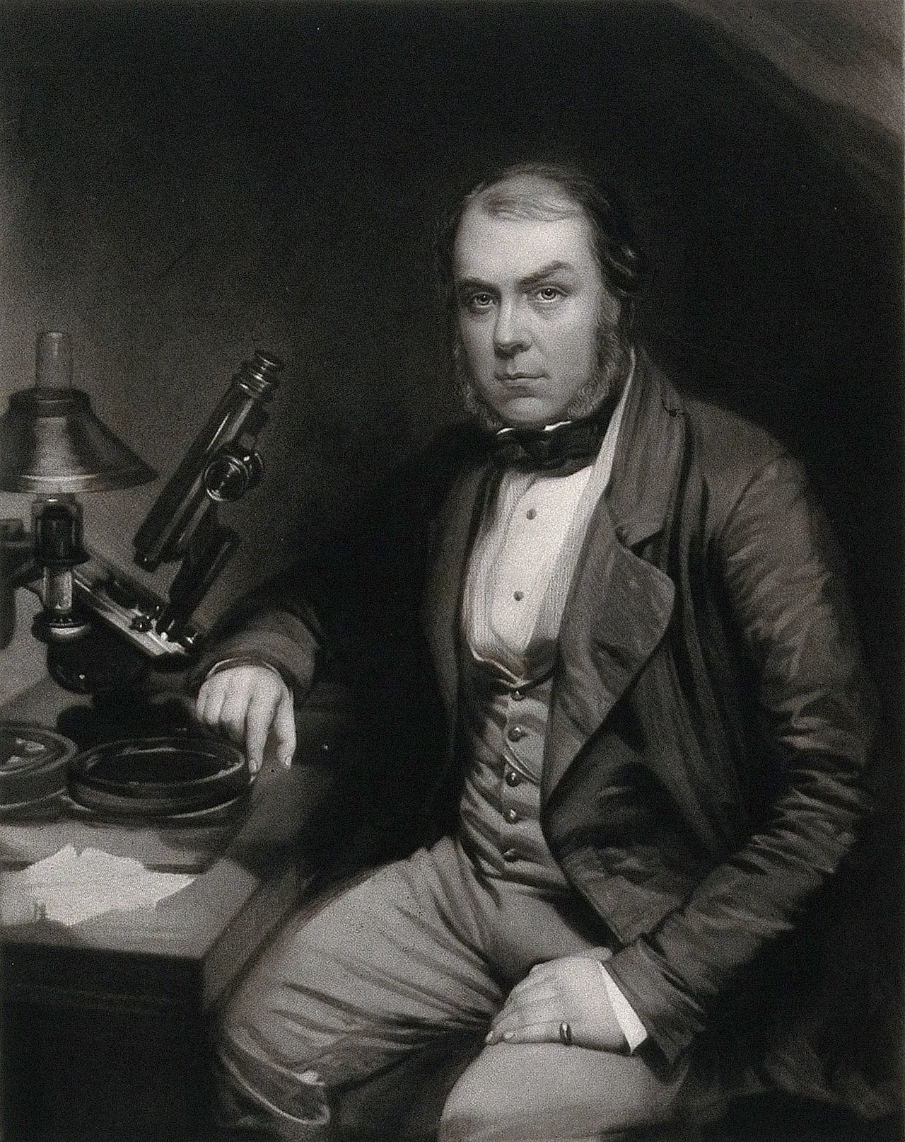 Portrait of John Thomas Quekett (1815–1861) – memorial page