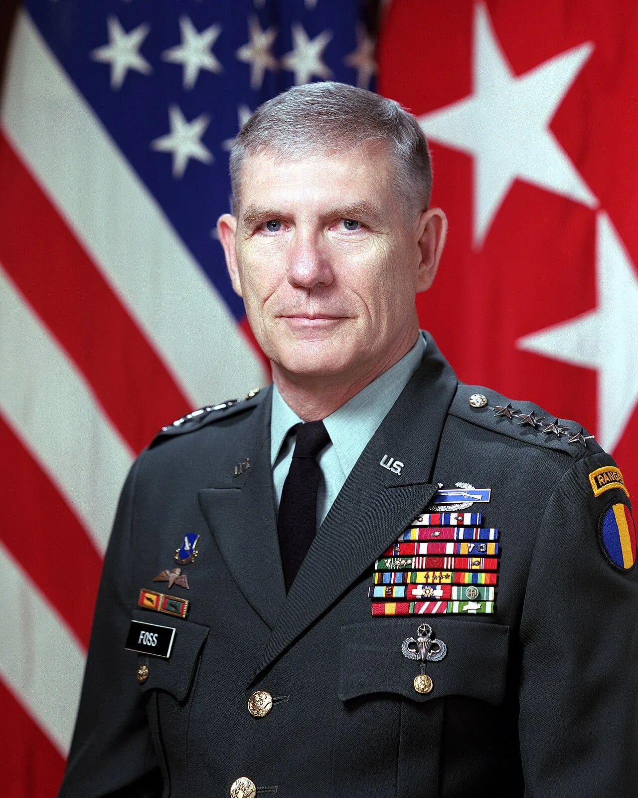 Portrait of John W. Foss (1933–2020) – memorial page