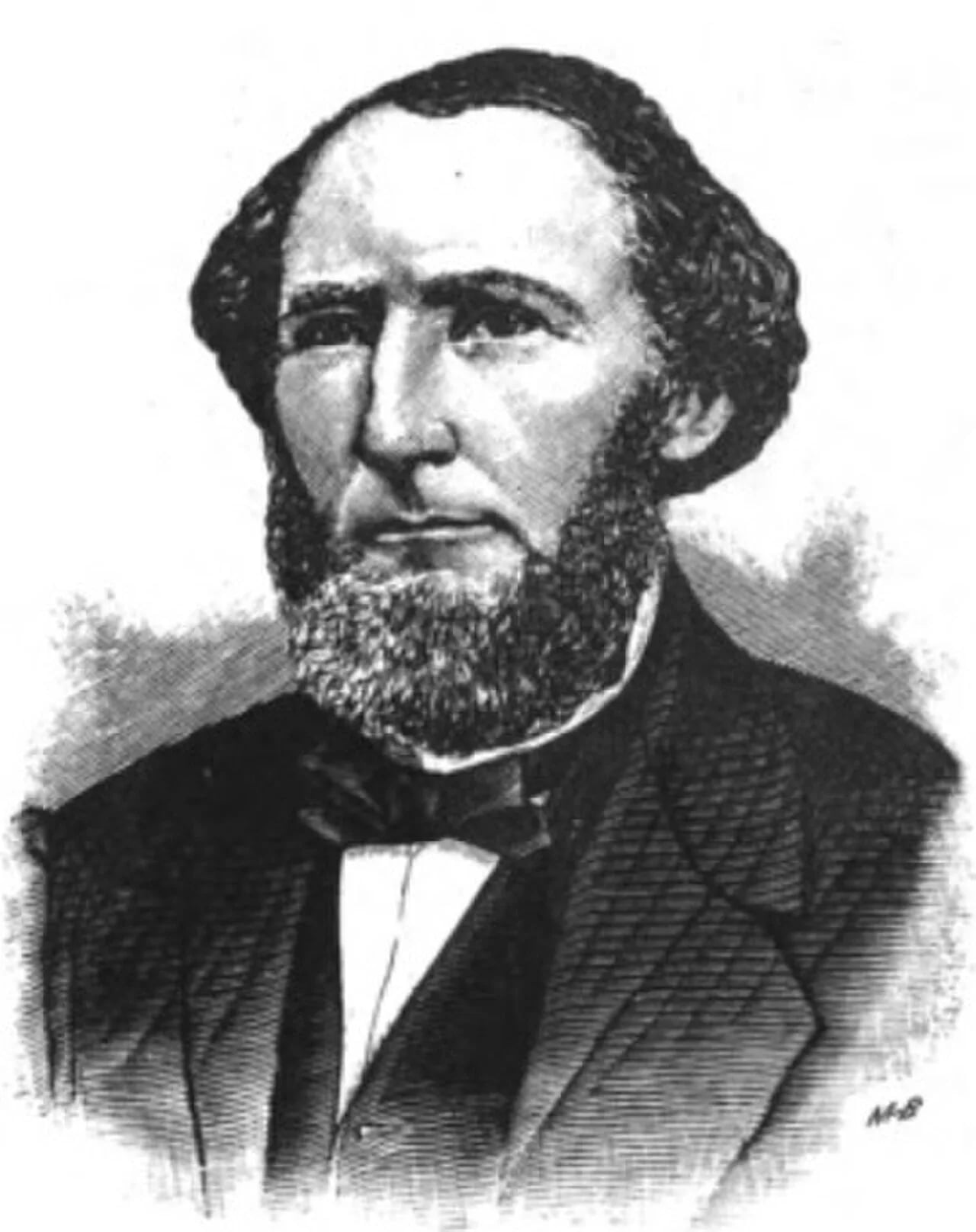 Portrait of Joseph Walkup (1819–1873) – memorial page