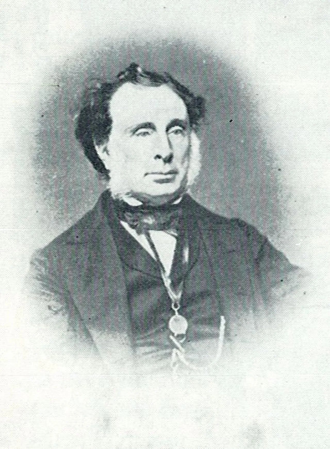 Porträt von Joseph Brittan (1805–1867) – Gedenkseite