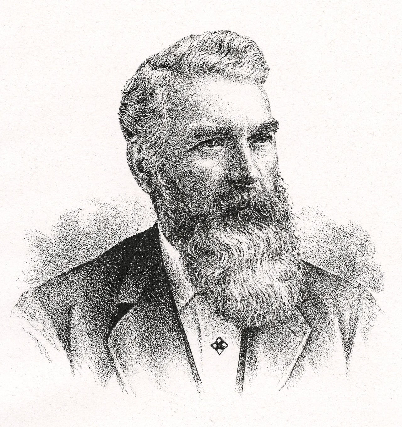 Portrait of Joseph H. Allen (1821–1884) – memorial page