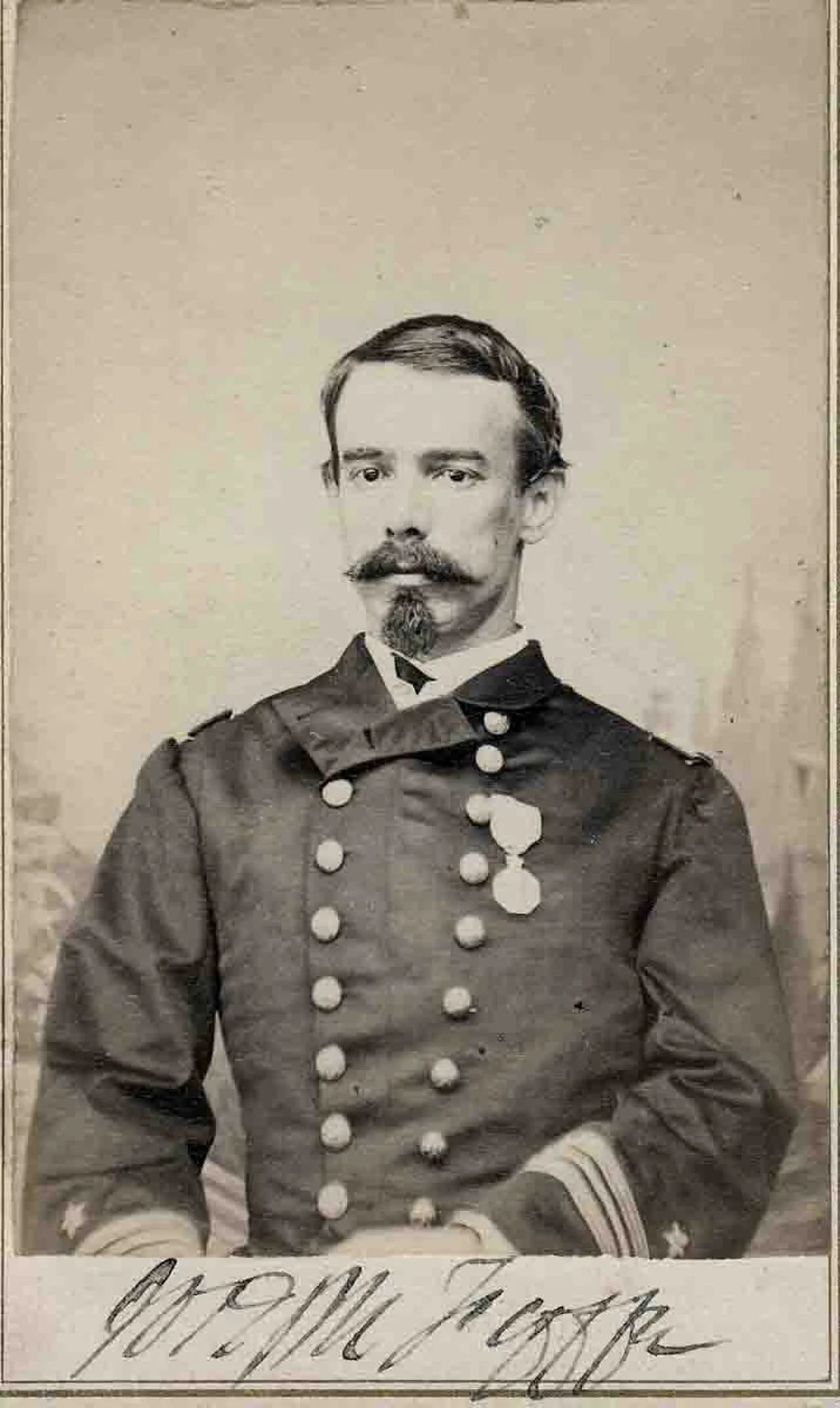 Portrait of Joseph P. Fyffe (1832–1896) – memorial page