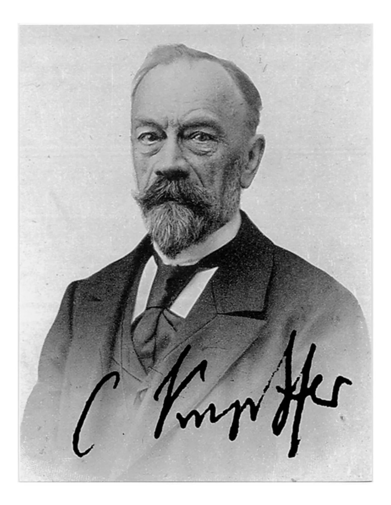 Portrait of Karl Wilhelm von Kupffer (1829–1902) – memorial page