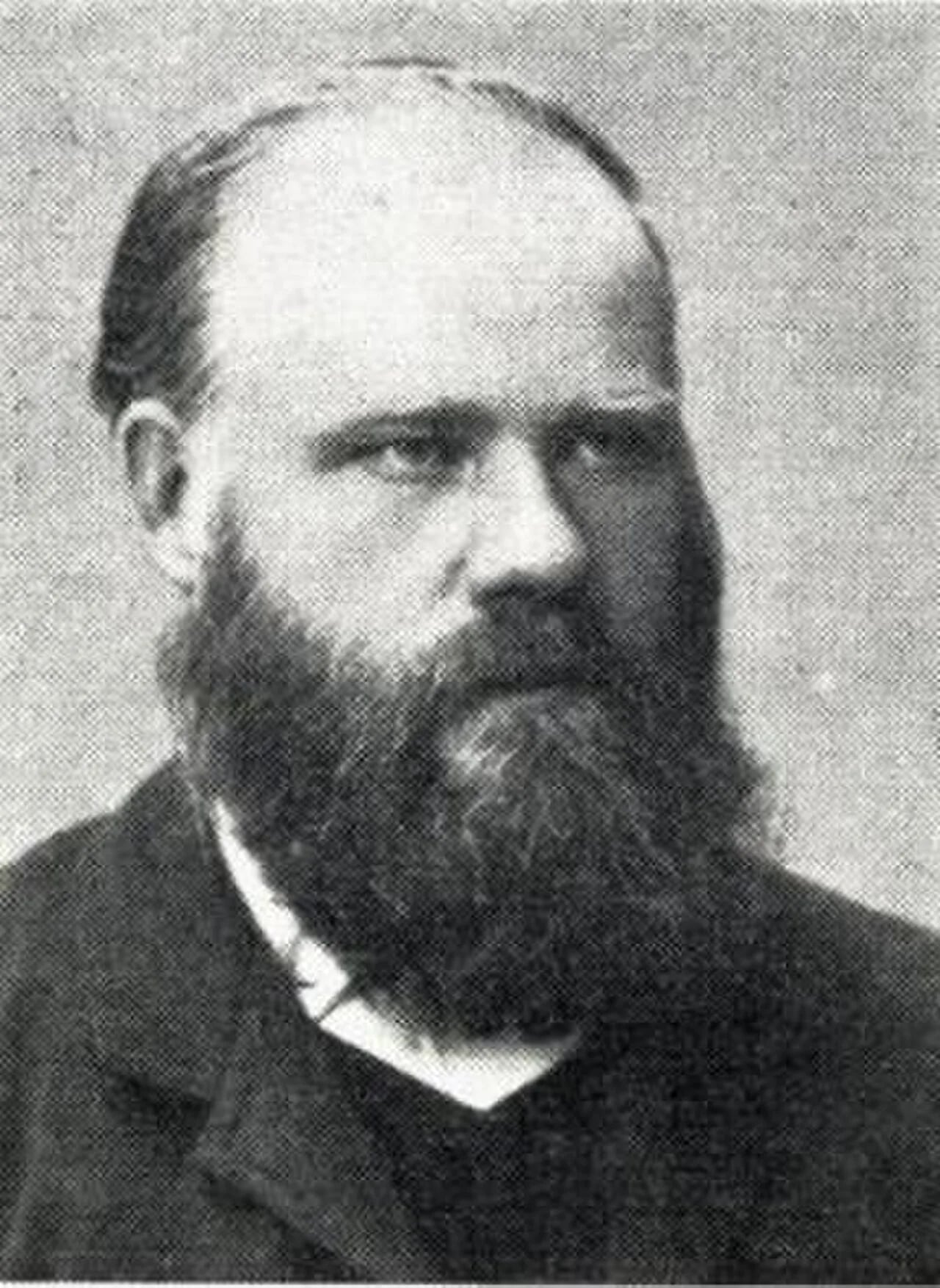 Portrait of Gunnerius Larsen (1838–1912) – memorial page