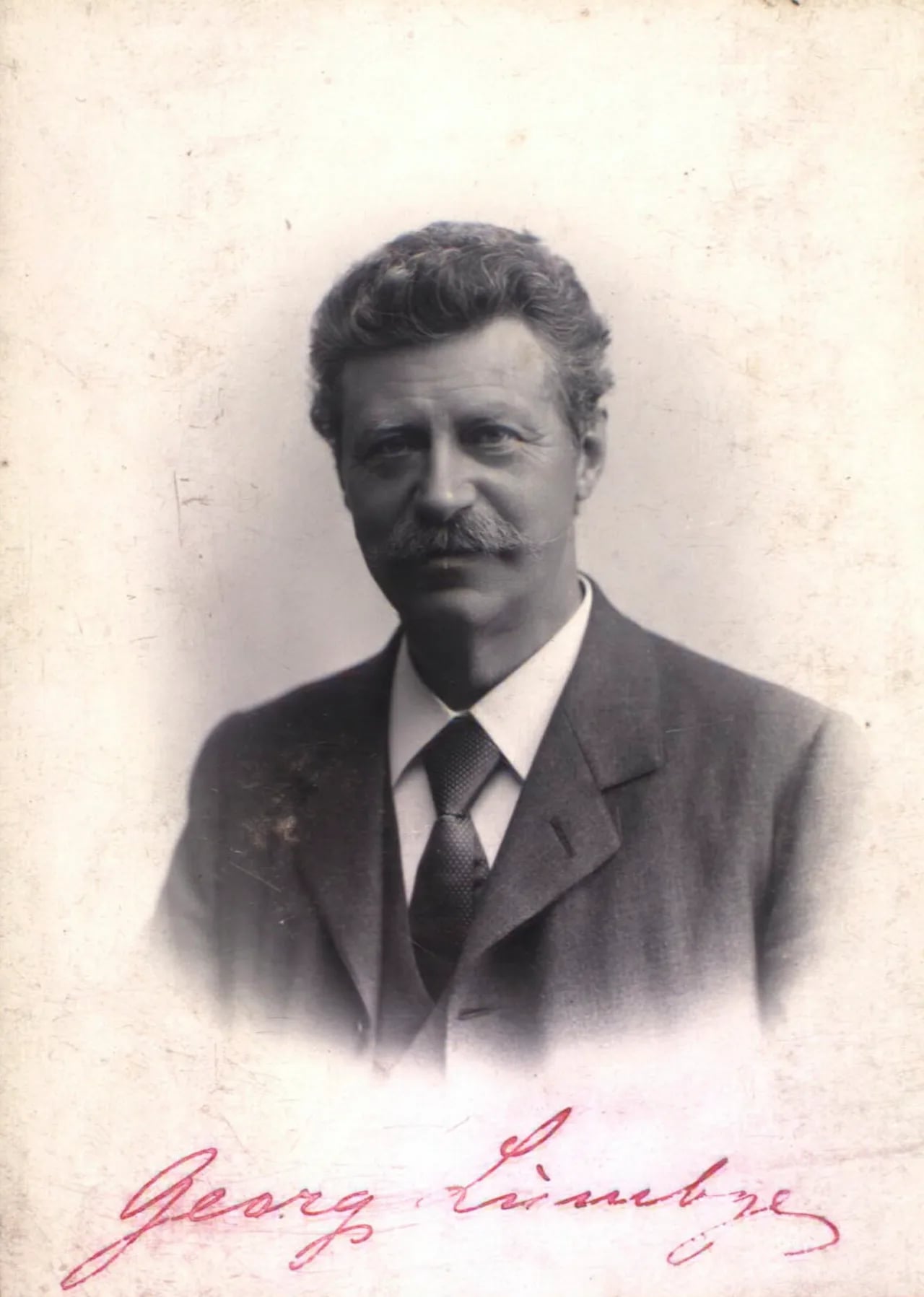 Portrait of Georg August Lumbye (1843–1922) – memorial page