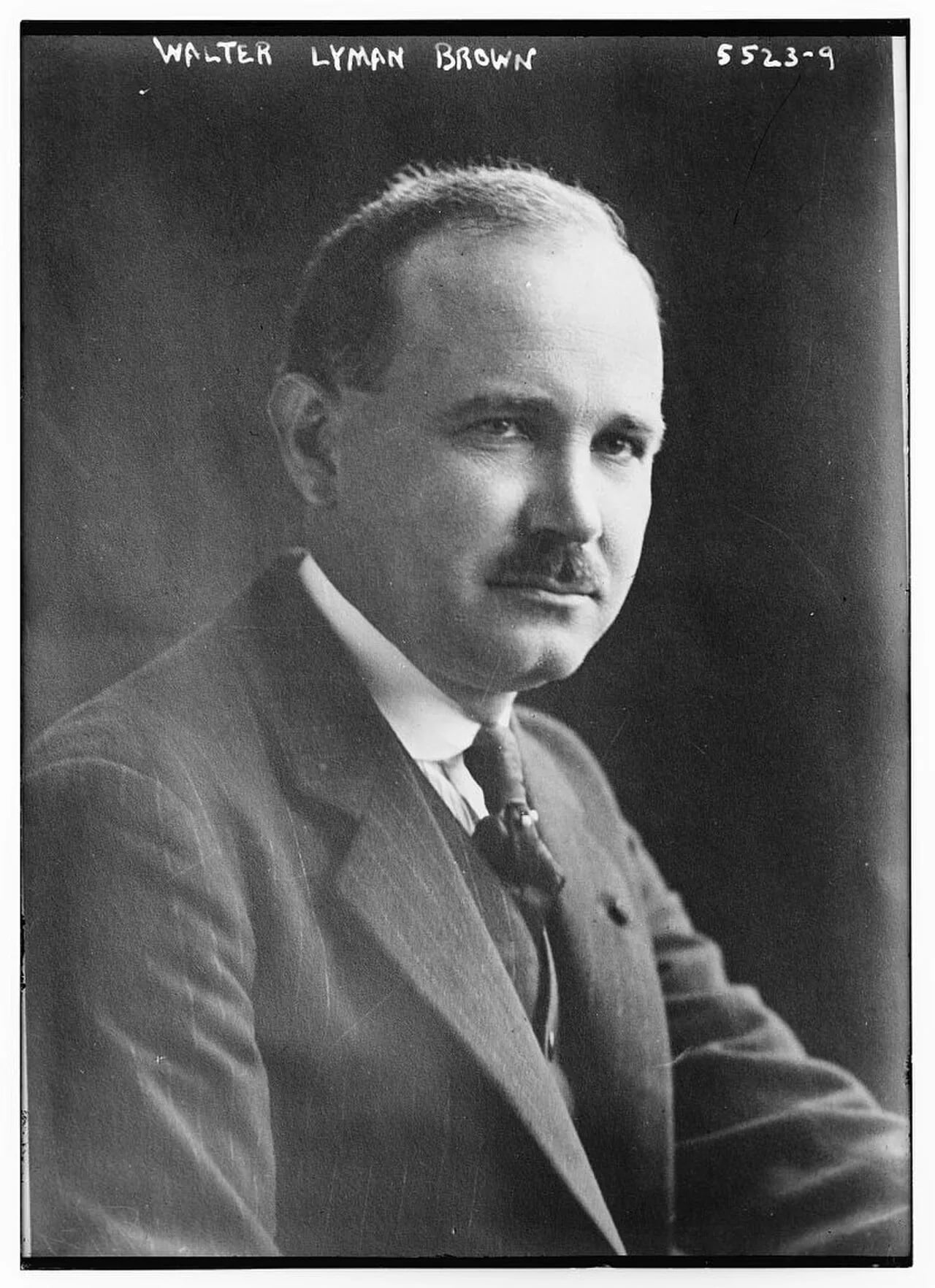 Porträt von Walter Lyman Brown (1865–1966) – Gedenkseite