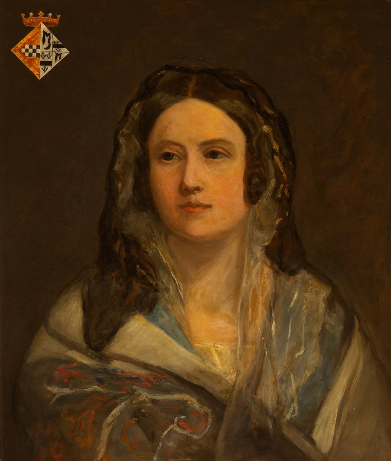 Porträt von Sophia Crichton-Stuart, Marchioness of Bute (1809–1859) – Gedenkseite