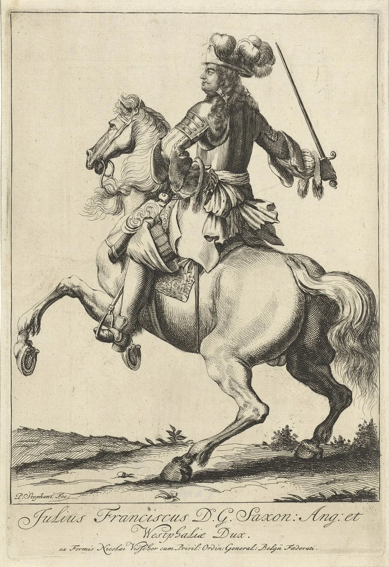 Porträt von Julius Franz (1641–1689) – Gedenkseite