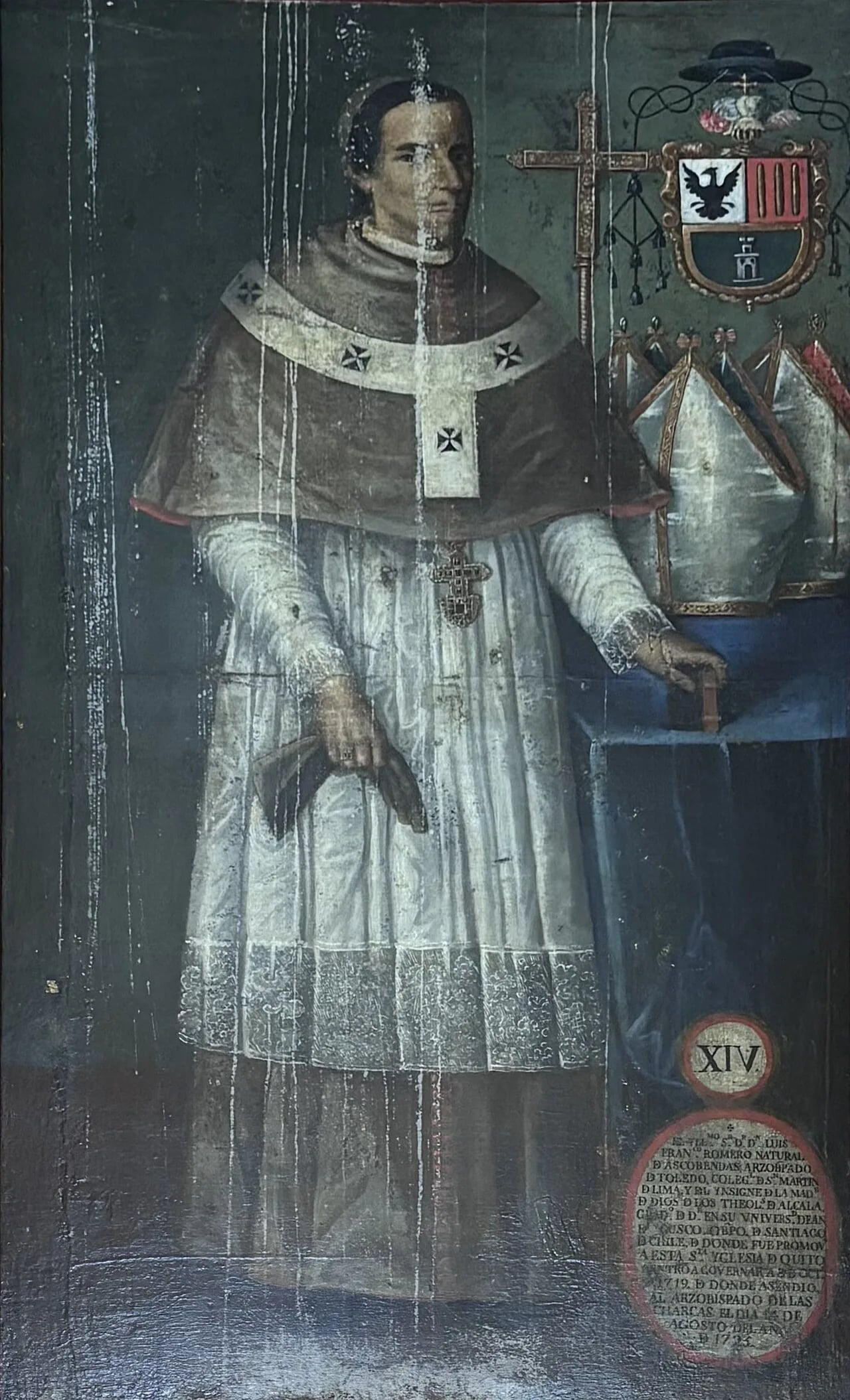 Porträt von Luis Francisco Romero (1665–1728) – Gedenkseite