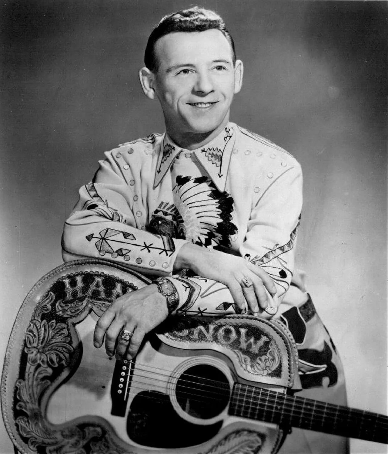 Portrait of Hank Snow (1914–1999) – memorial page