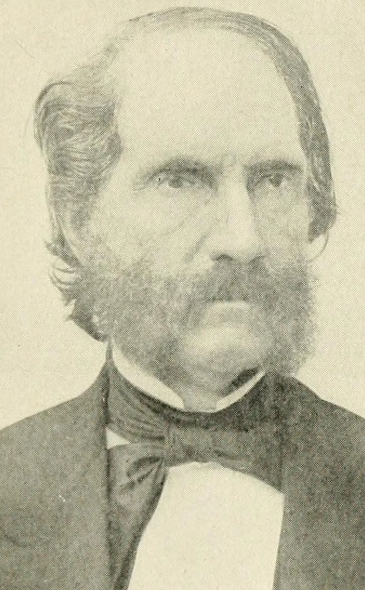 Portrait of Levi Hubbell (1808–1876) – memorial page