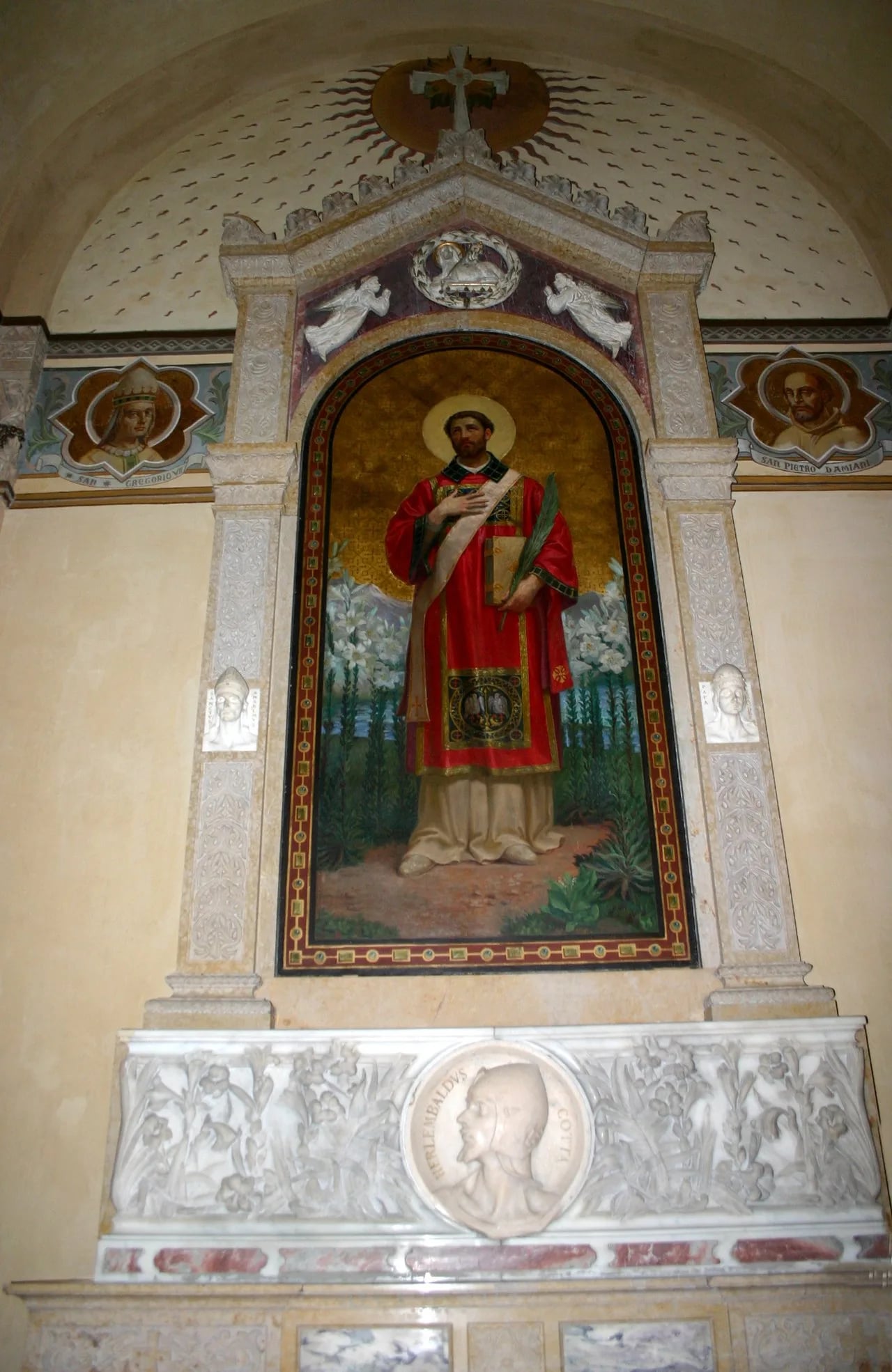 Porträt von Arialdus (1010–1066) – Gedenkseite
