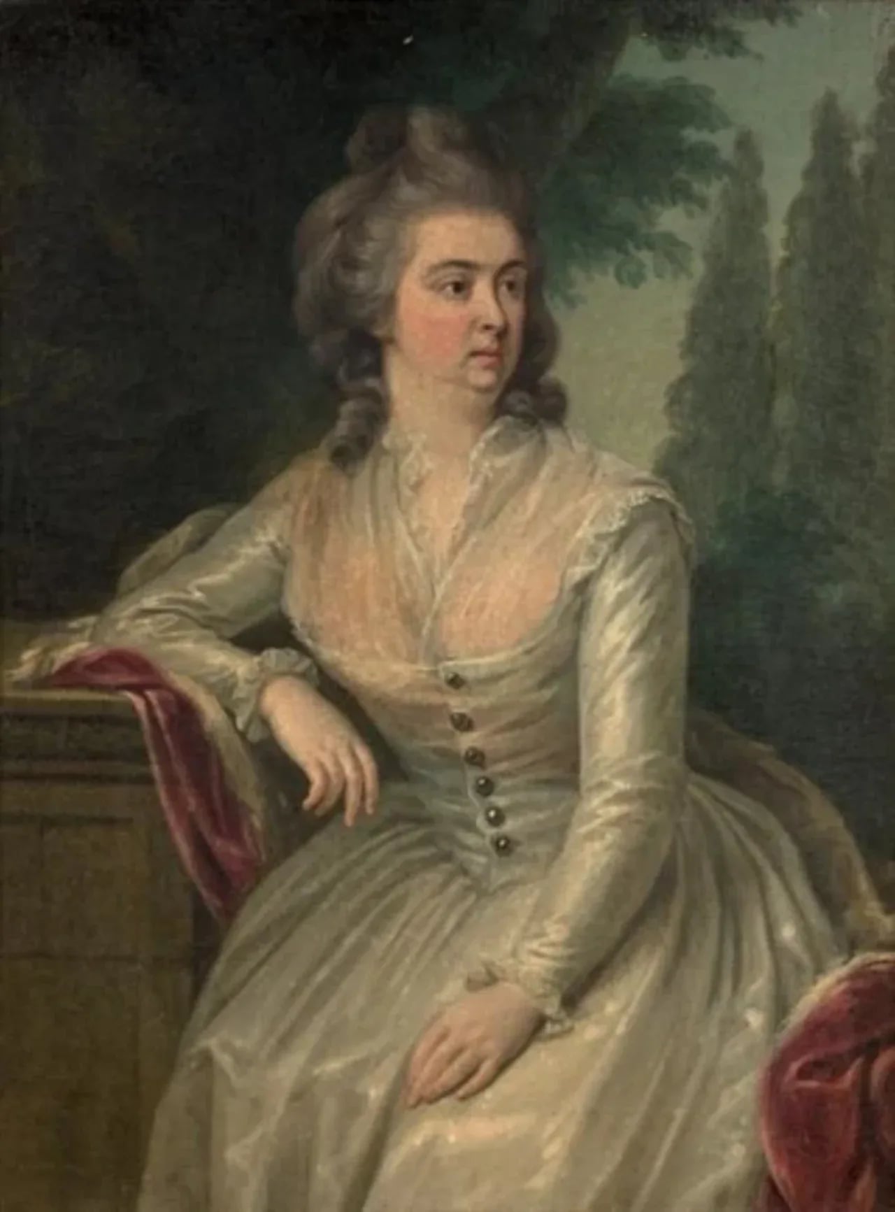 Porträt von Sophie, Prinzessin zu Hohenlohe-Bartenstein (1758–1836) – Gedenkseite