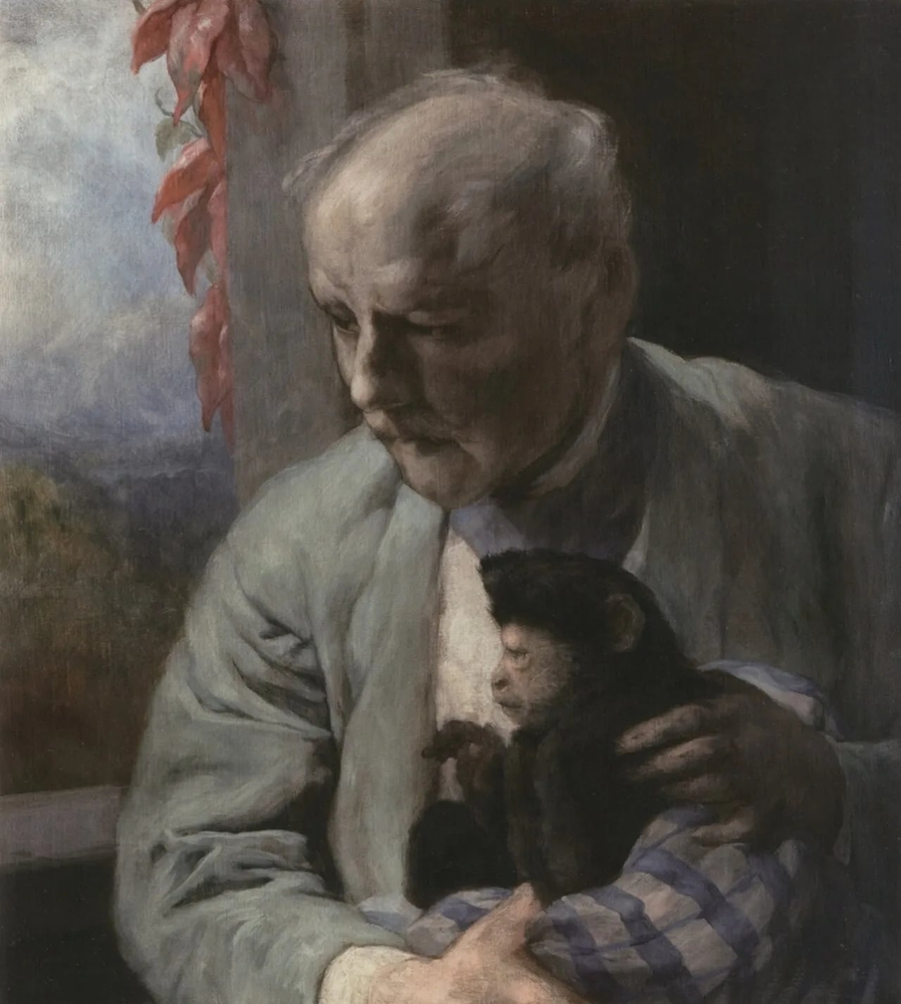 Porträt von Gabriel von Max (1840–1915) – Gedenkseite