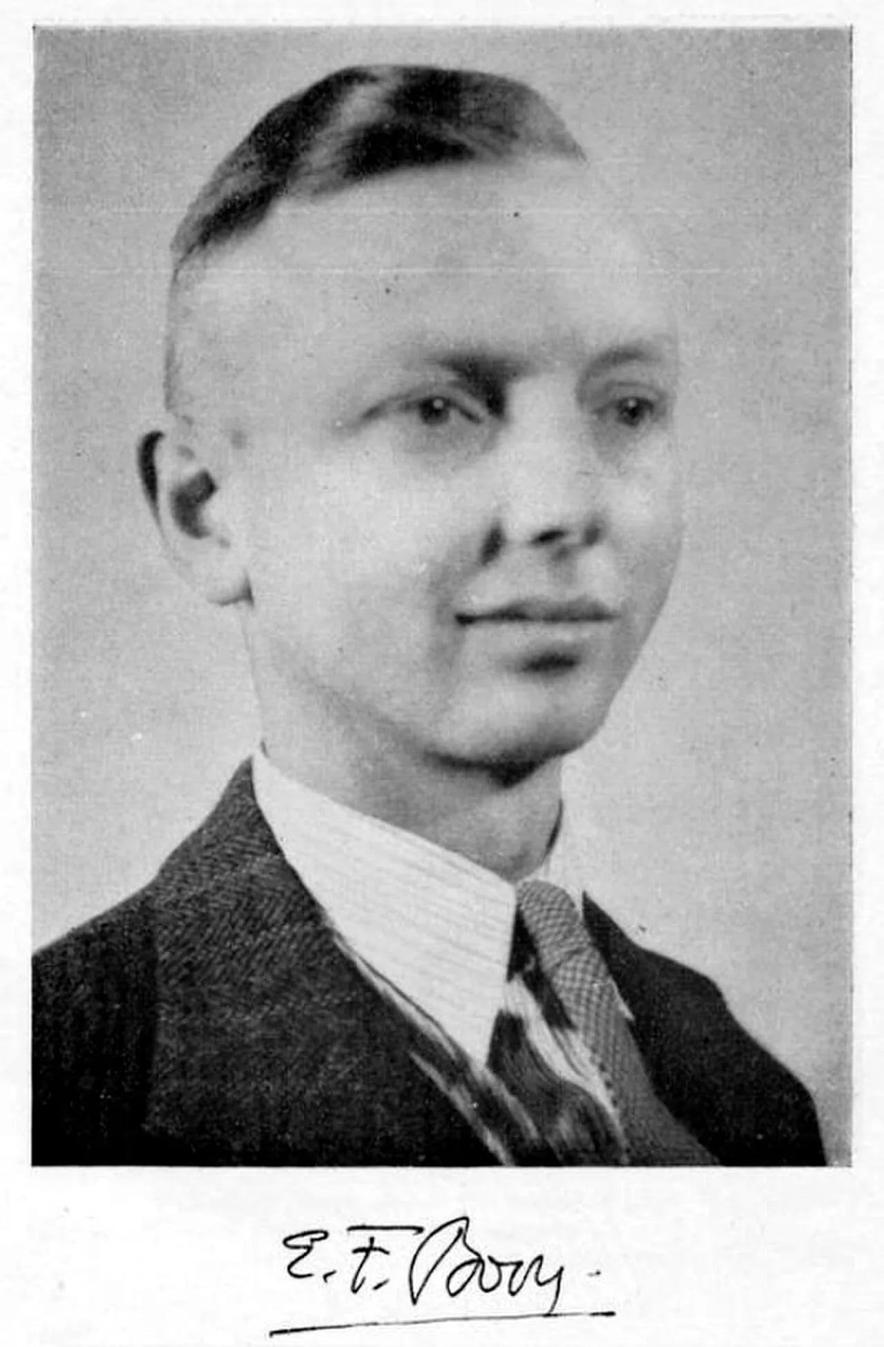 Portrait of Edmund Francis Boon (1913–1982) – memorial page