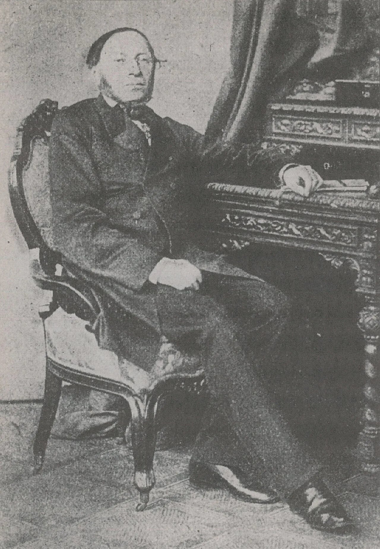 Porträt von Daniel Sanders (1819–1897) – Gedenkseite