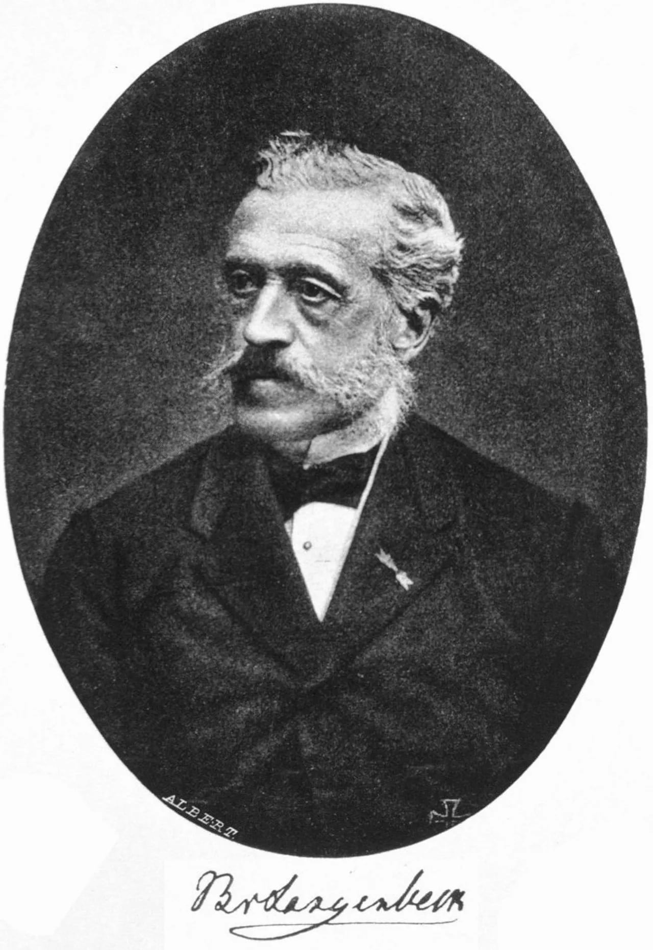 Porträt von Bernhard von Langenbeck (1810–1887) – Gedenkseite