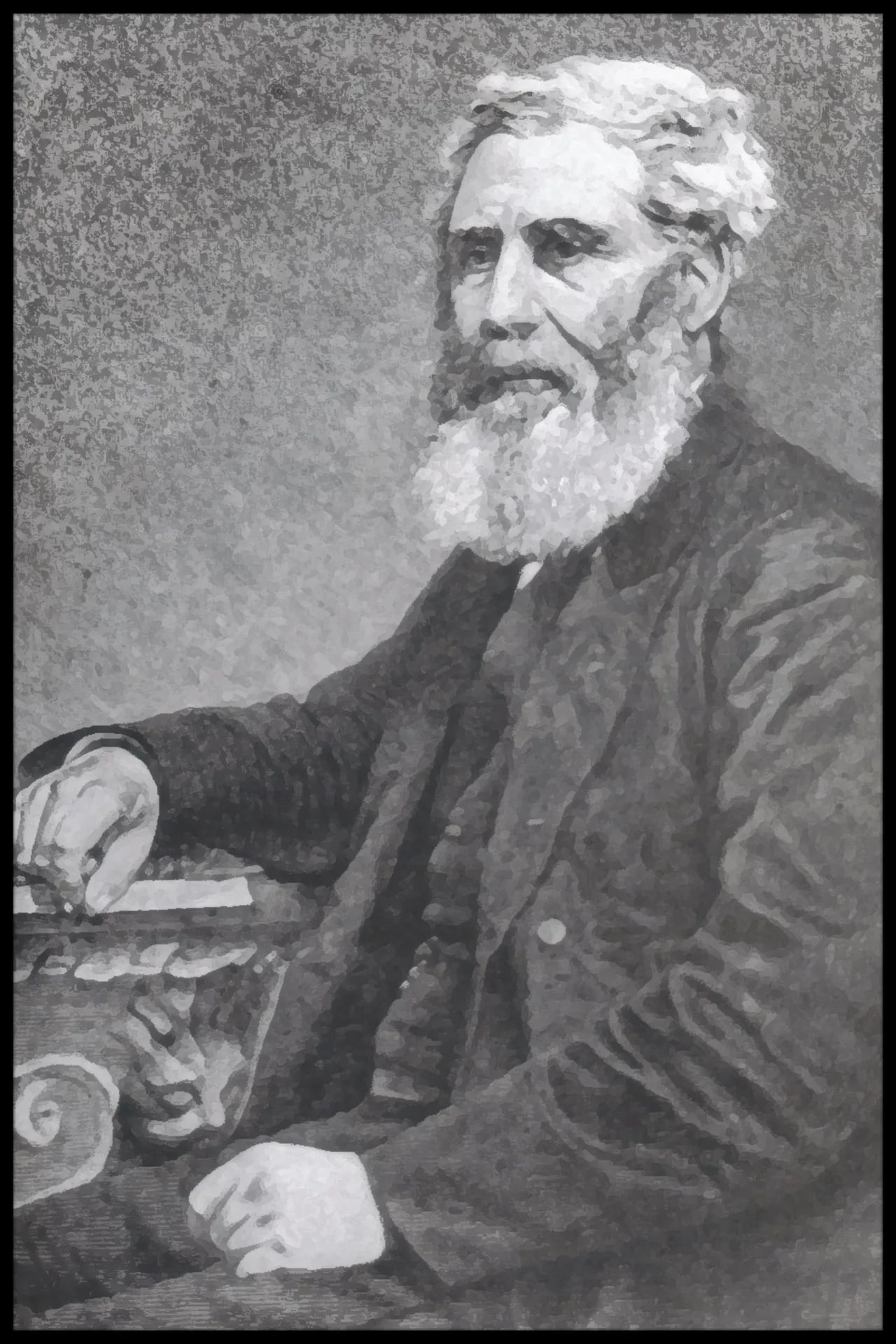 Portrait of Edward Nangle (1799–1883) – memorial page