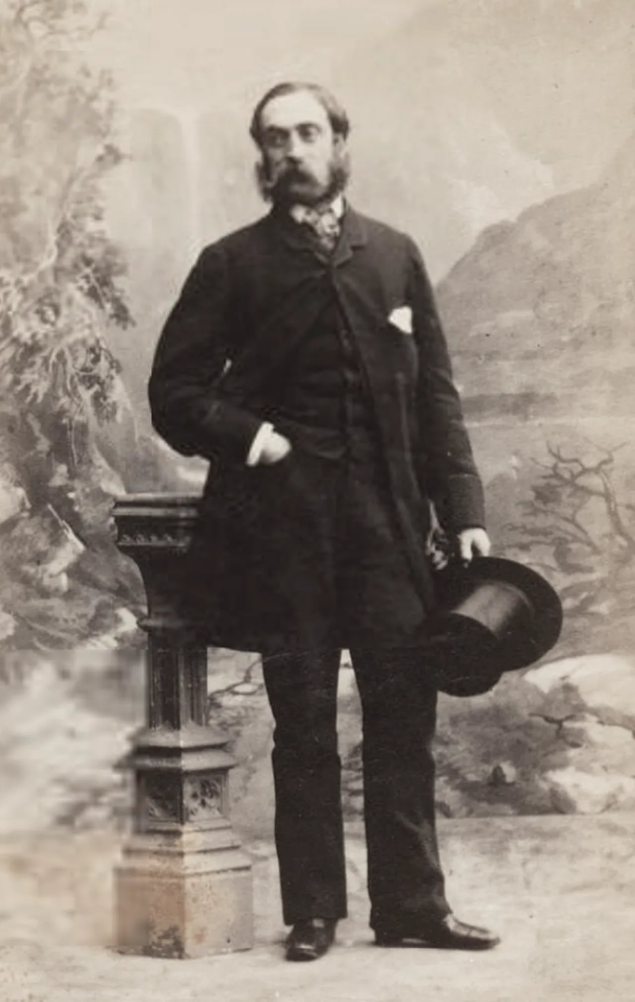 Portrait of William Hartopp (1836–1874) – memorial page