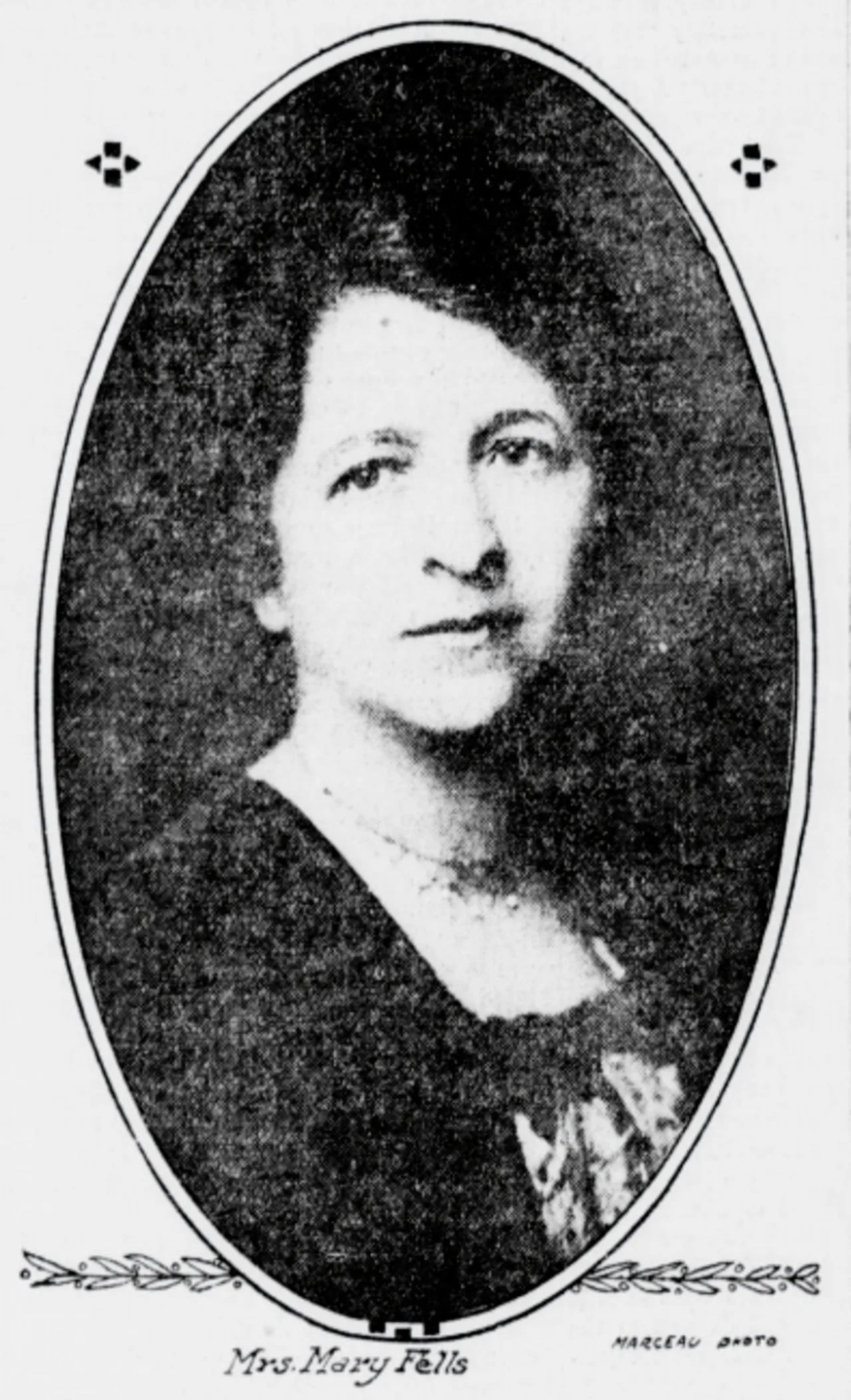 Porträt von Mary Fels (1863–1953) – Gedenkseite