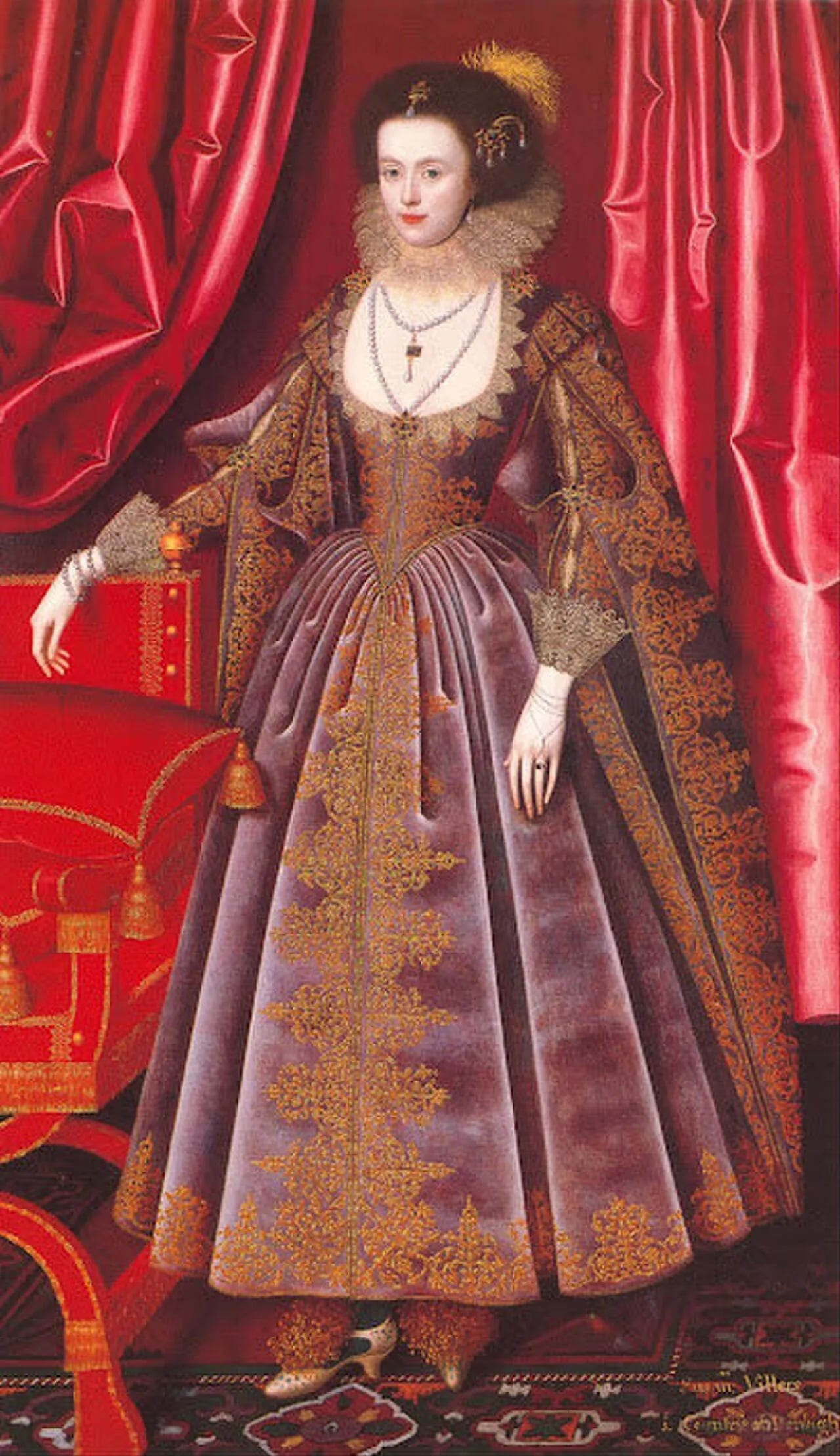 Portrait of Susan Feilding, Countess of Denbigh (1583–1652) – memorial page