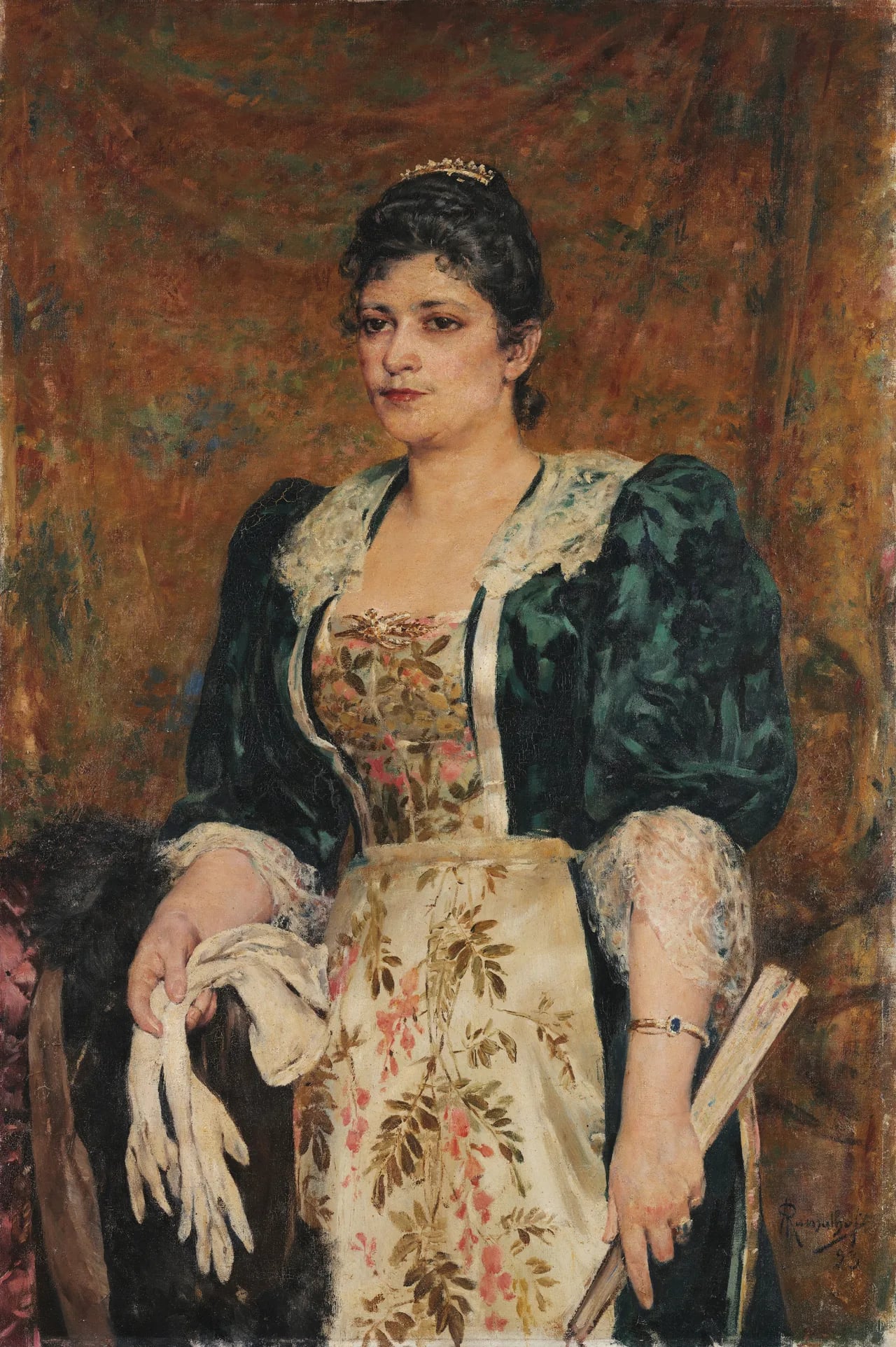 Portrait of Virgínia Dias da Silva (1850–1922) – memorial page