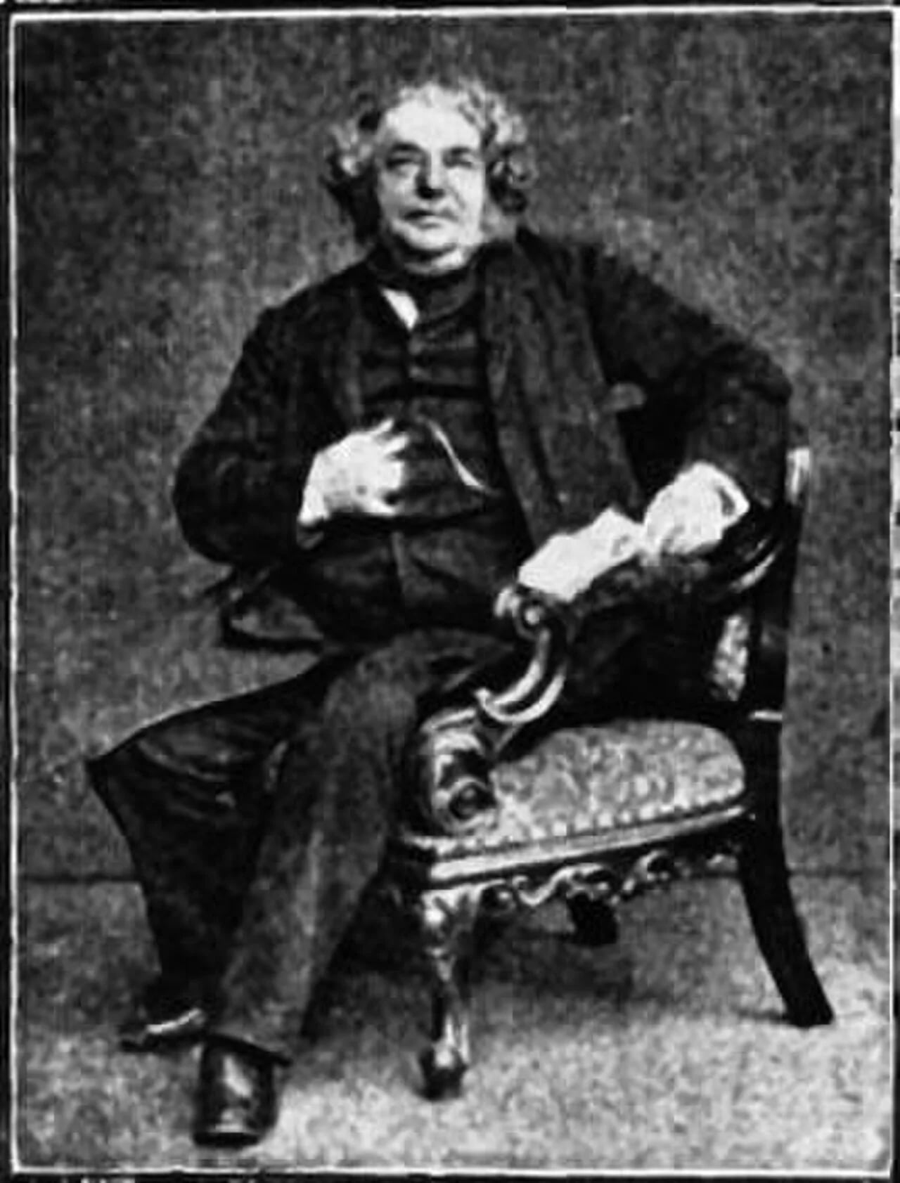 Porträt von Mark Lemon (1809–1870) – Gedenkseite