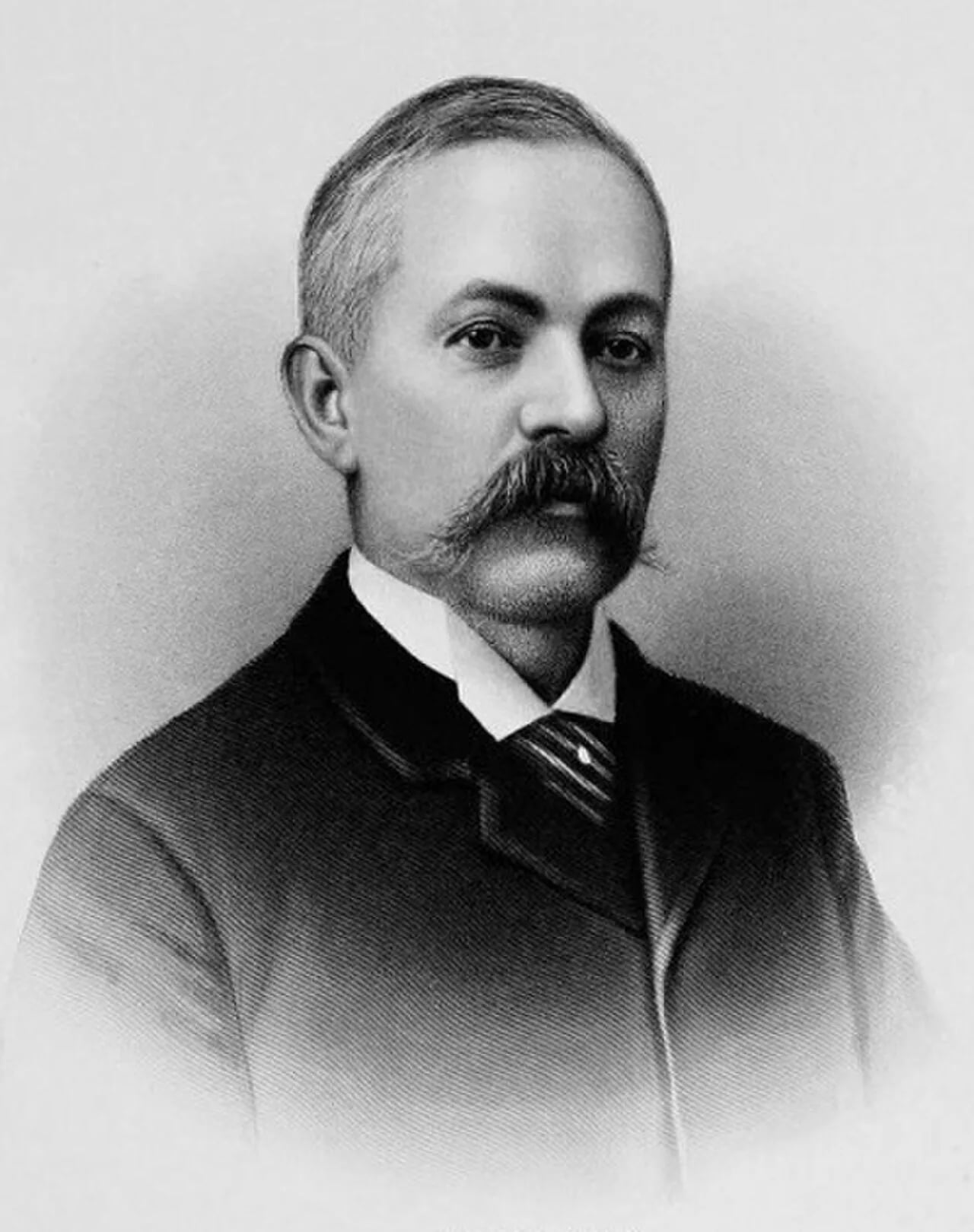 Porträt von Melville Reuben Bissell (1843–1889) – Gedenkseite