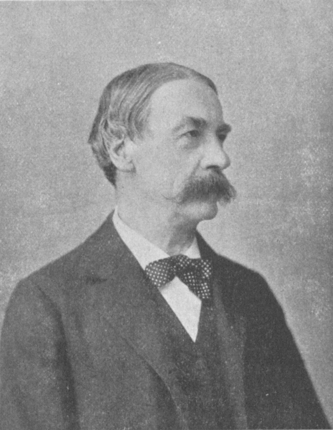 Porträt von Karl Sigmund von Hohenwart (1824–1899) – Gedenkseite