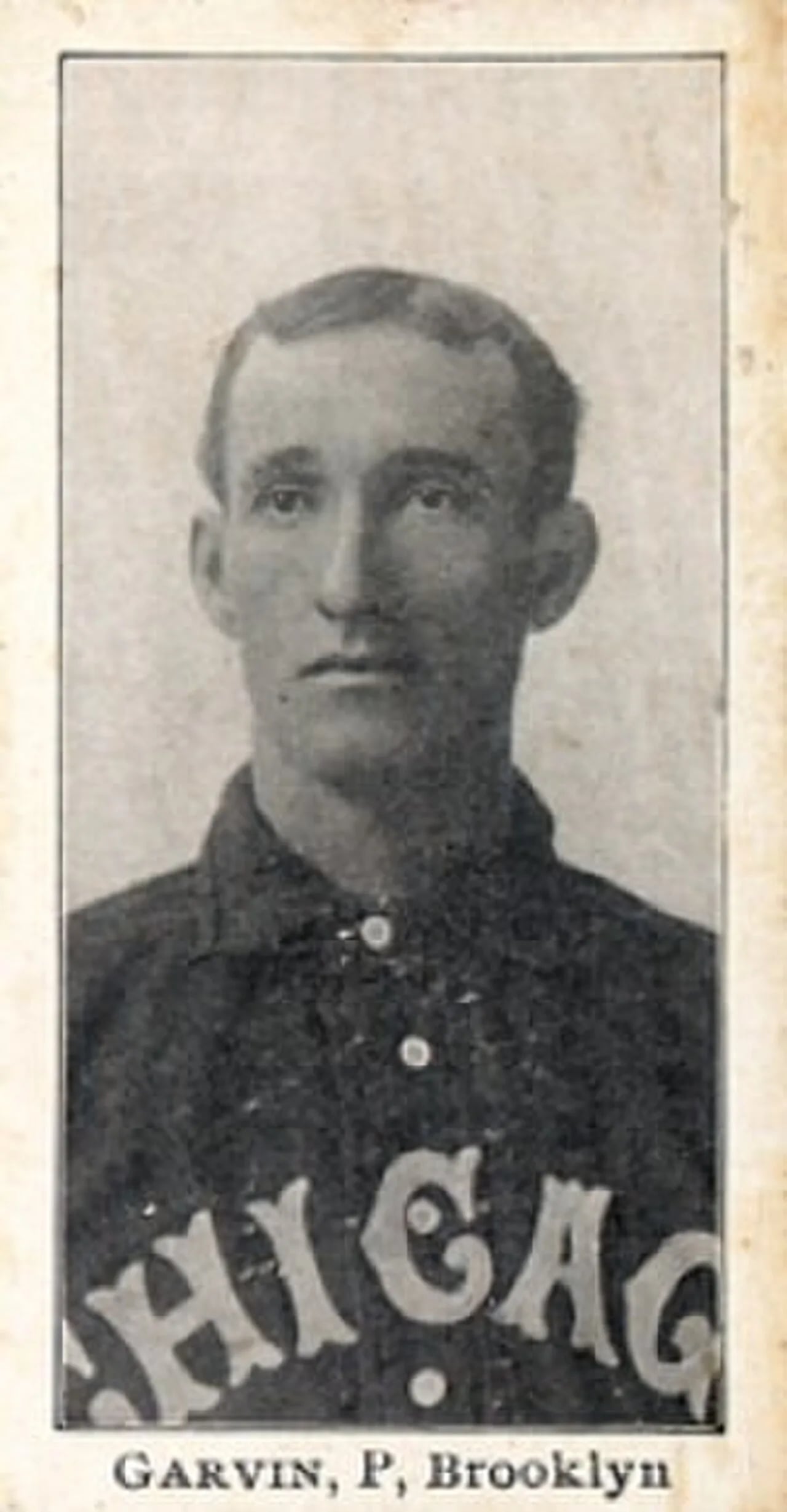 Portrait of Ned Garvin (1874–1908) – memorial page